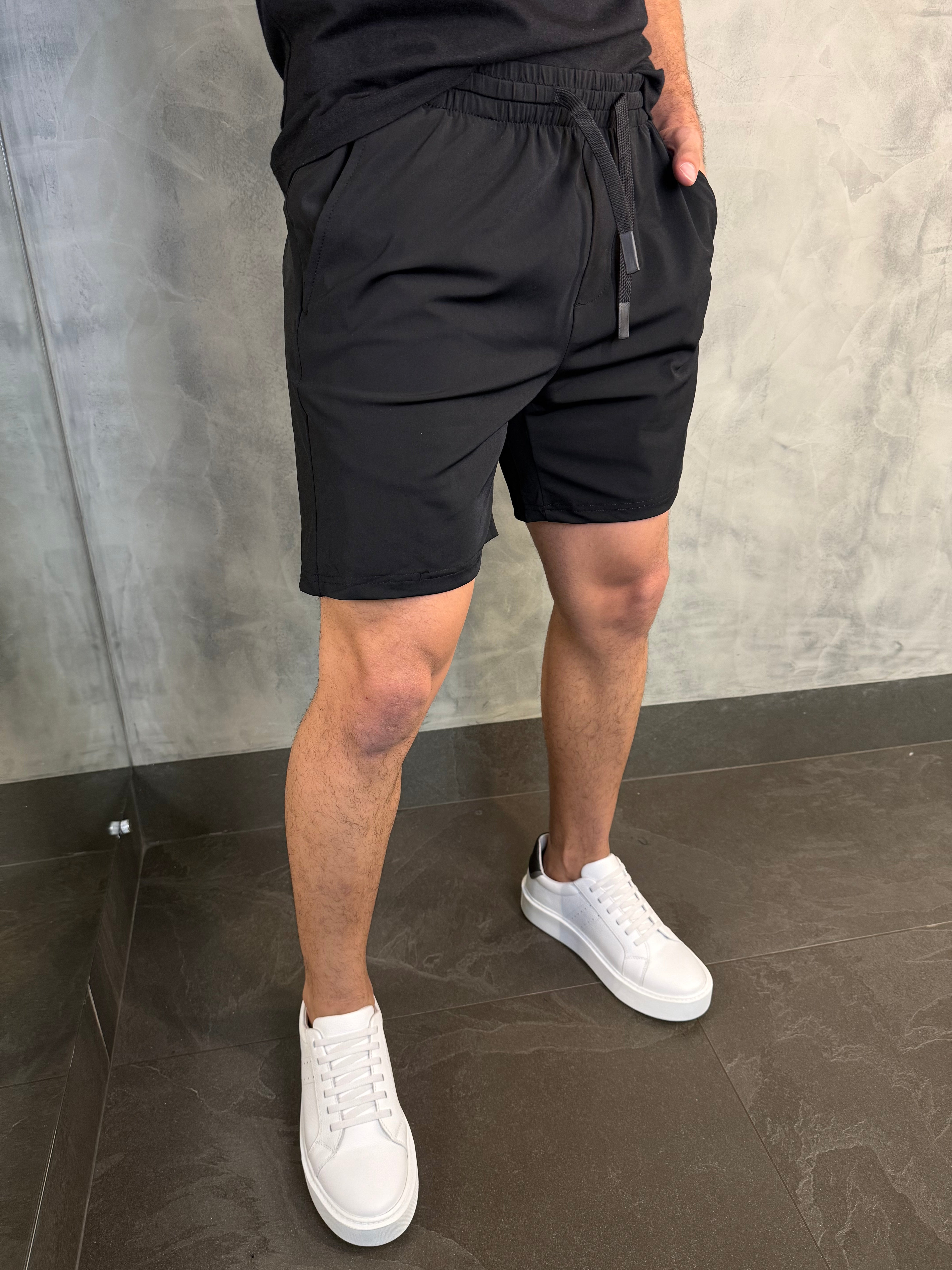 SHORT POLIAMIDA ELASTANO PONTO H