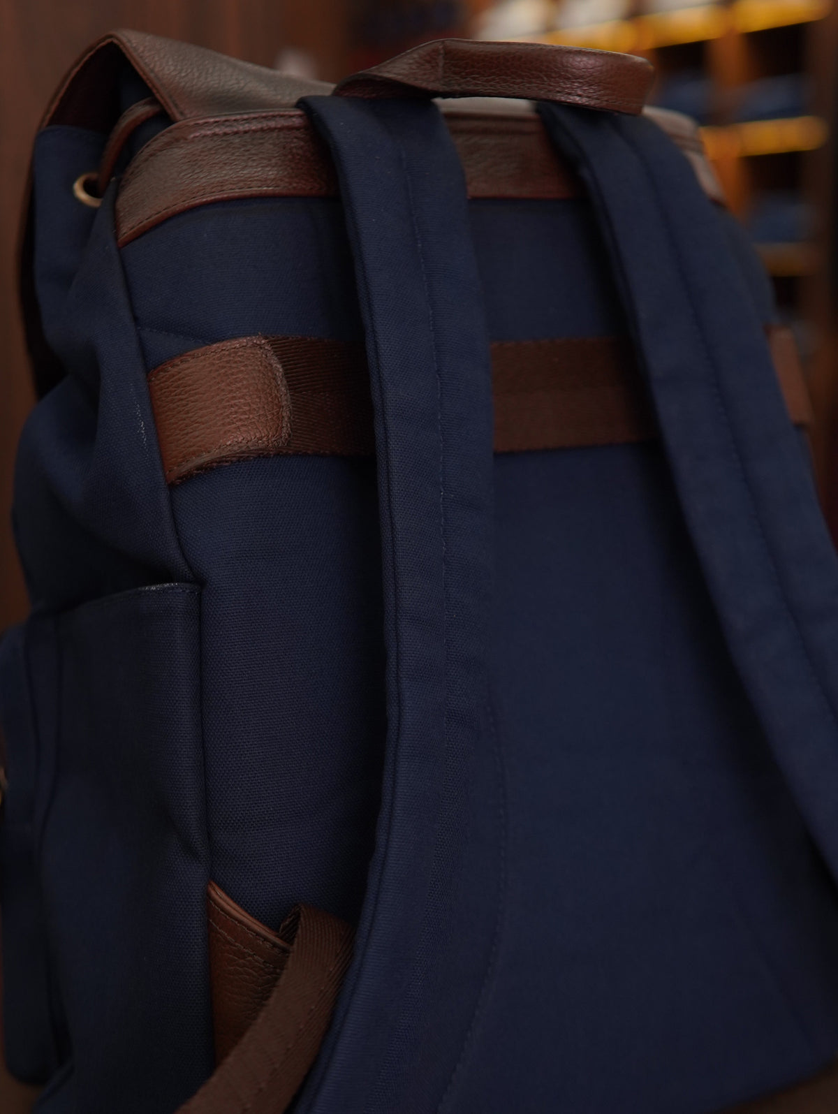 MOCHILA M110-L LONA ARMIATHO MARINHO/CABERNET