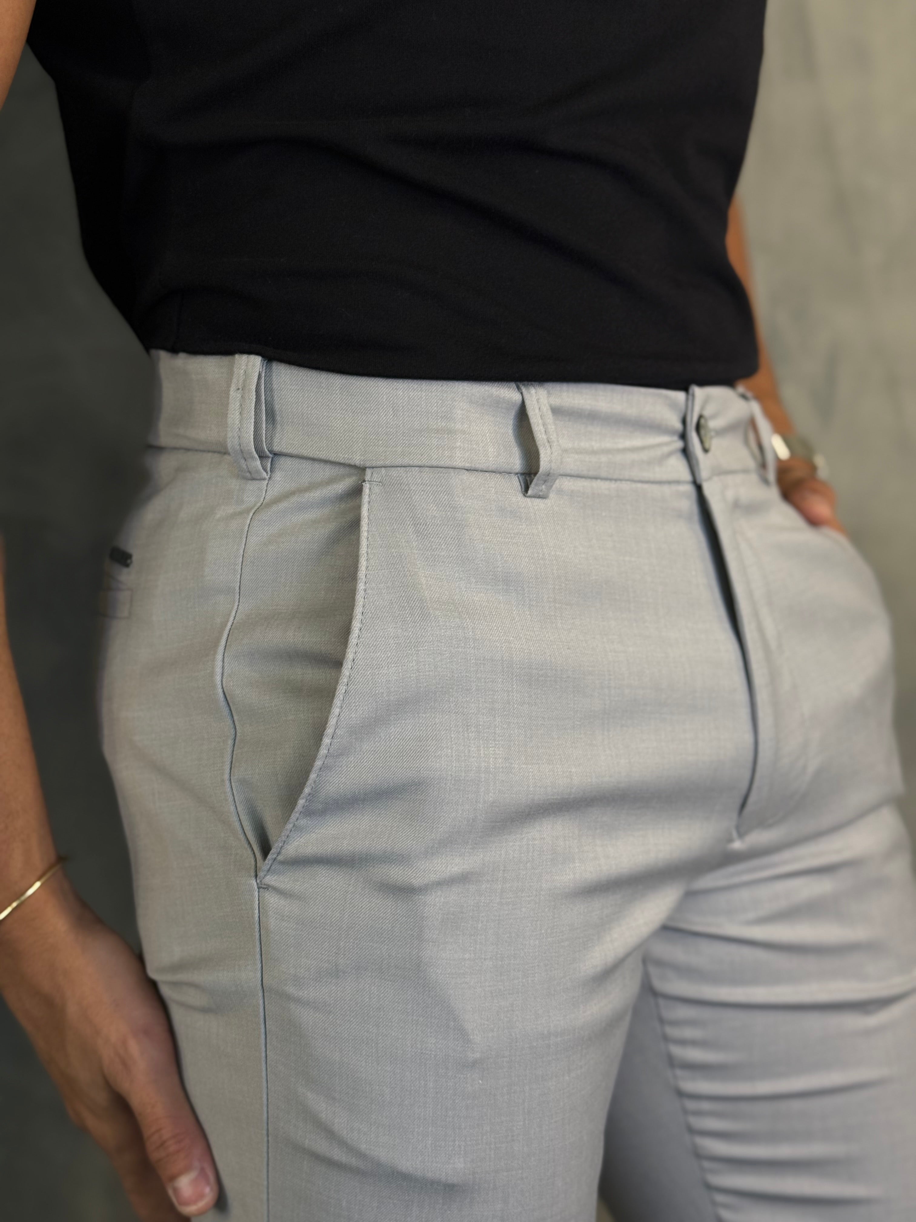 CALÇA ALF. SLIM C/ ELÁSTICO CÓS PONTO H - 2 POR R$ 719,90