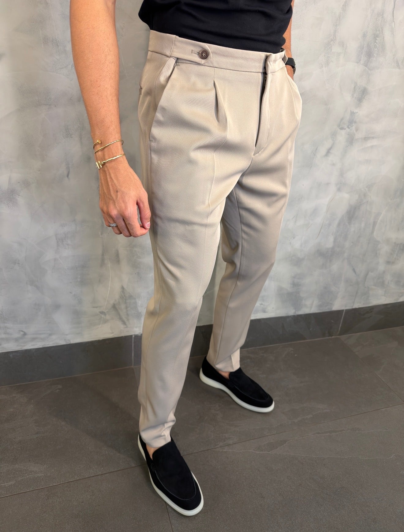 CALÇA ALF. MARSELHA PONTO H KHAKI