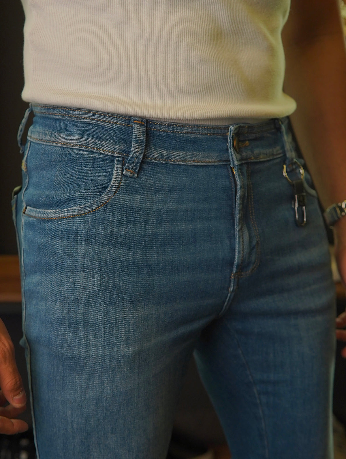 CALÇA SKINNY SELECT DLZ JEANS CLARO
