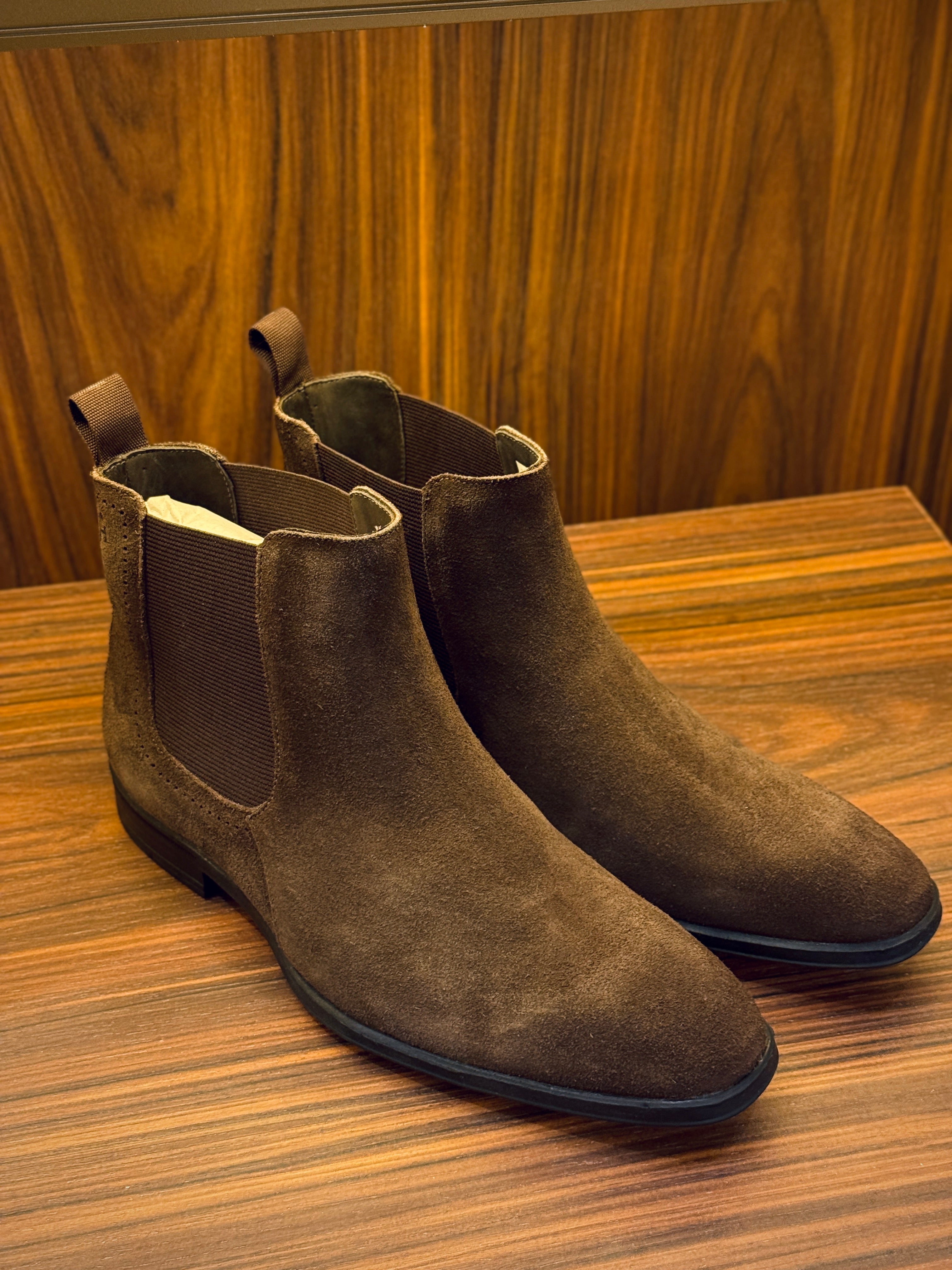 BOTA CHELSEA CAMURÇA PONTO H CAFÉ