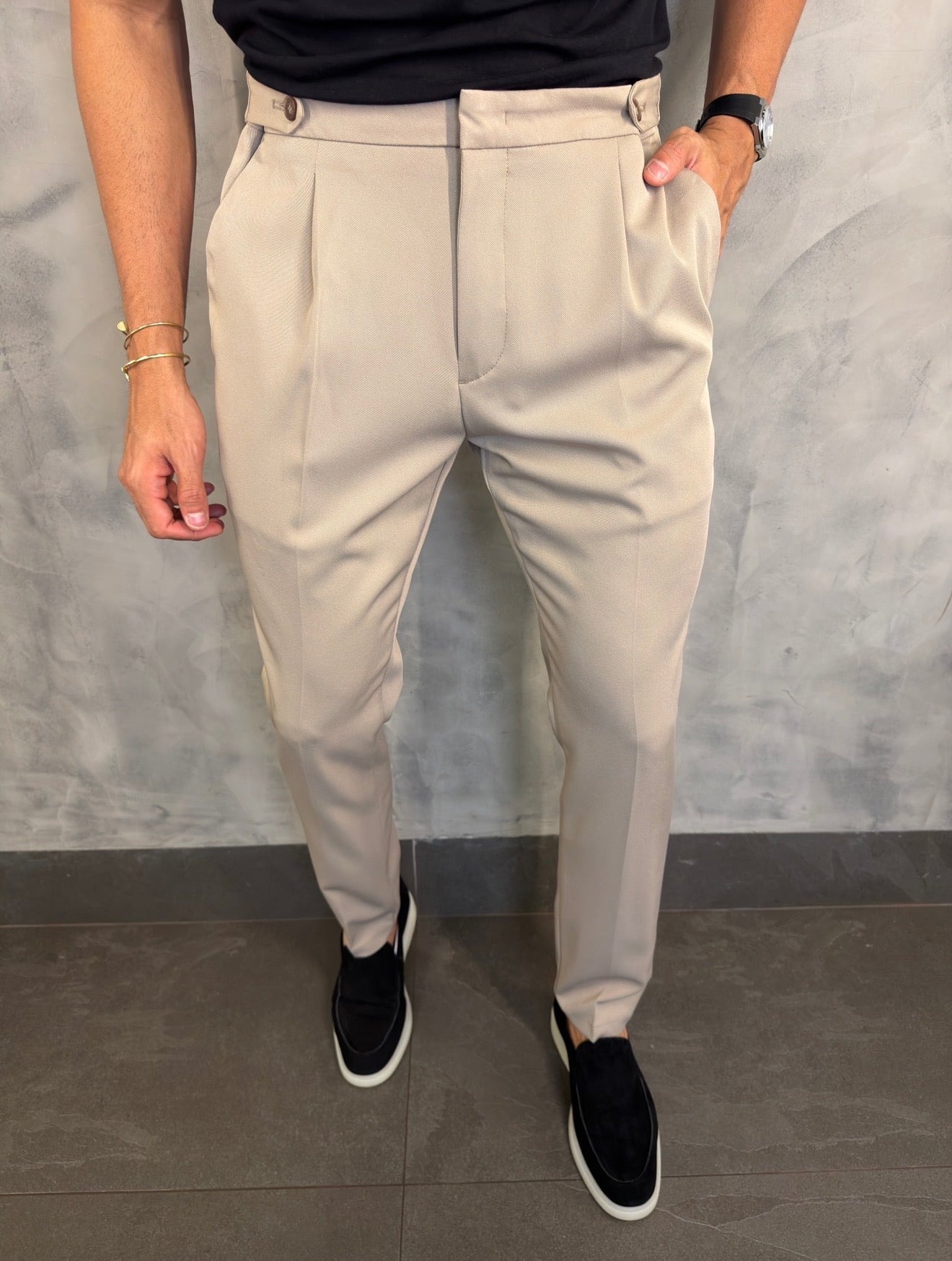 CALÇA ALF. MARSELHA PONTO H KHAKI