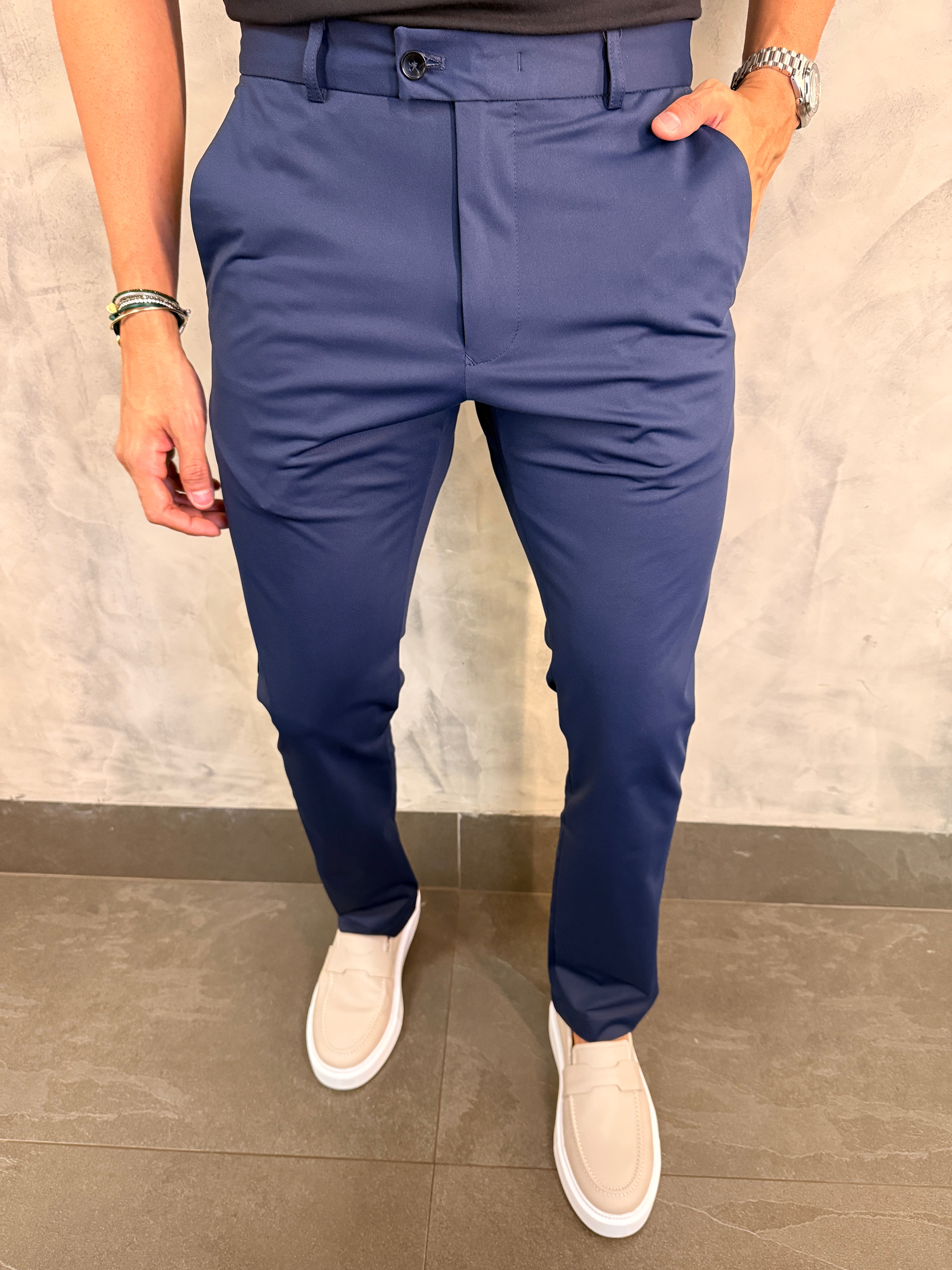 CALÇA ALF. MALHA SLIM STRETCH MECÂNICO PONTO H