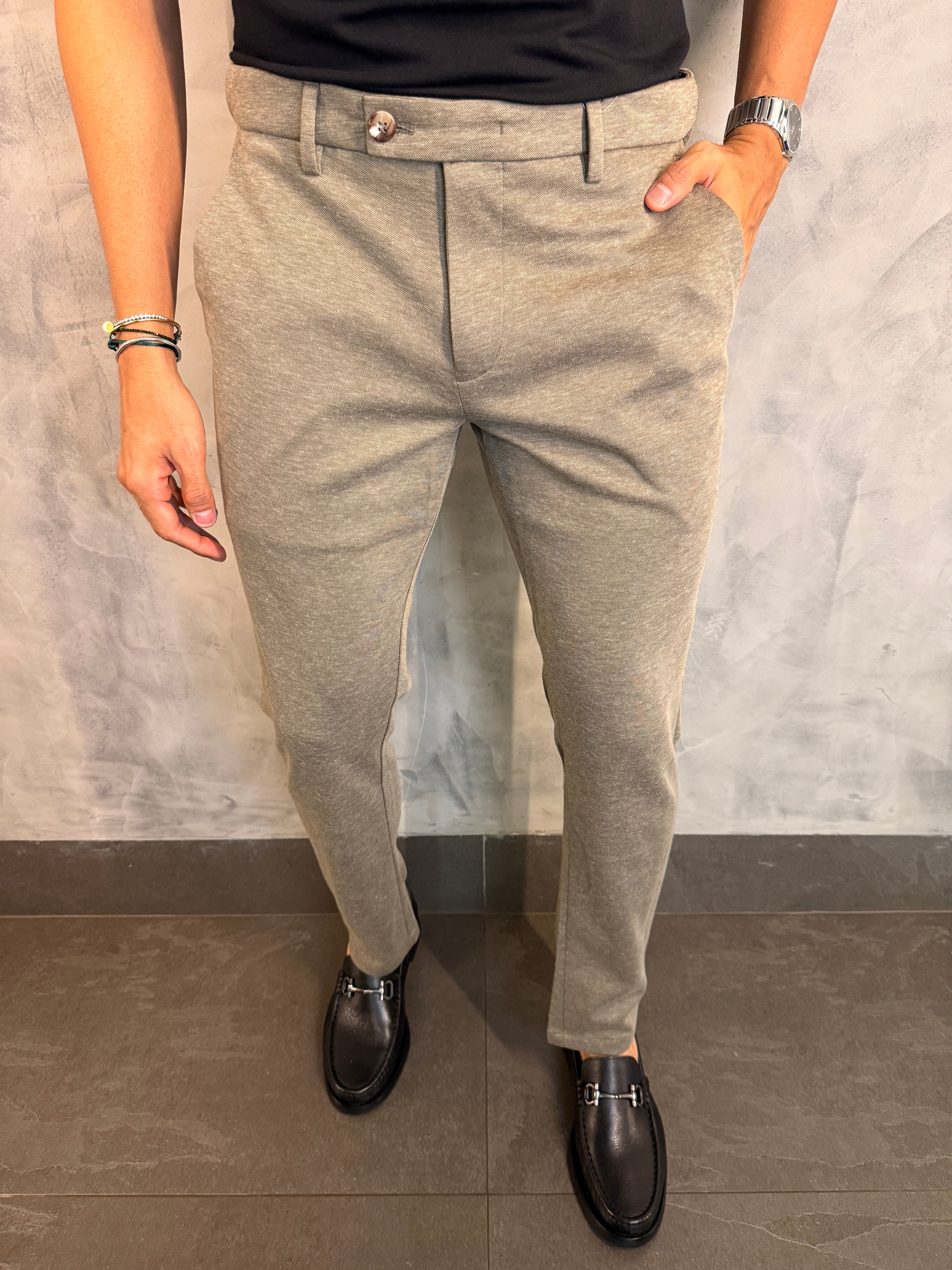CALÇA ALF. TURIM PONTO H VERDE MILITAR