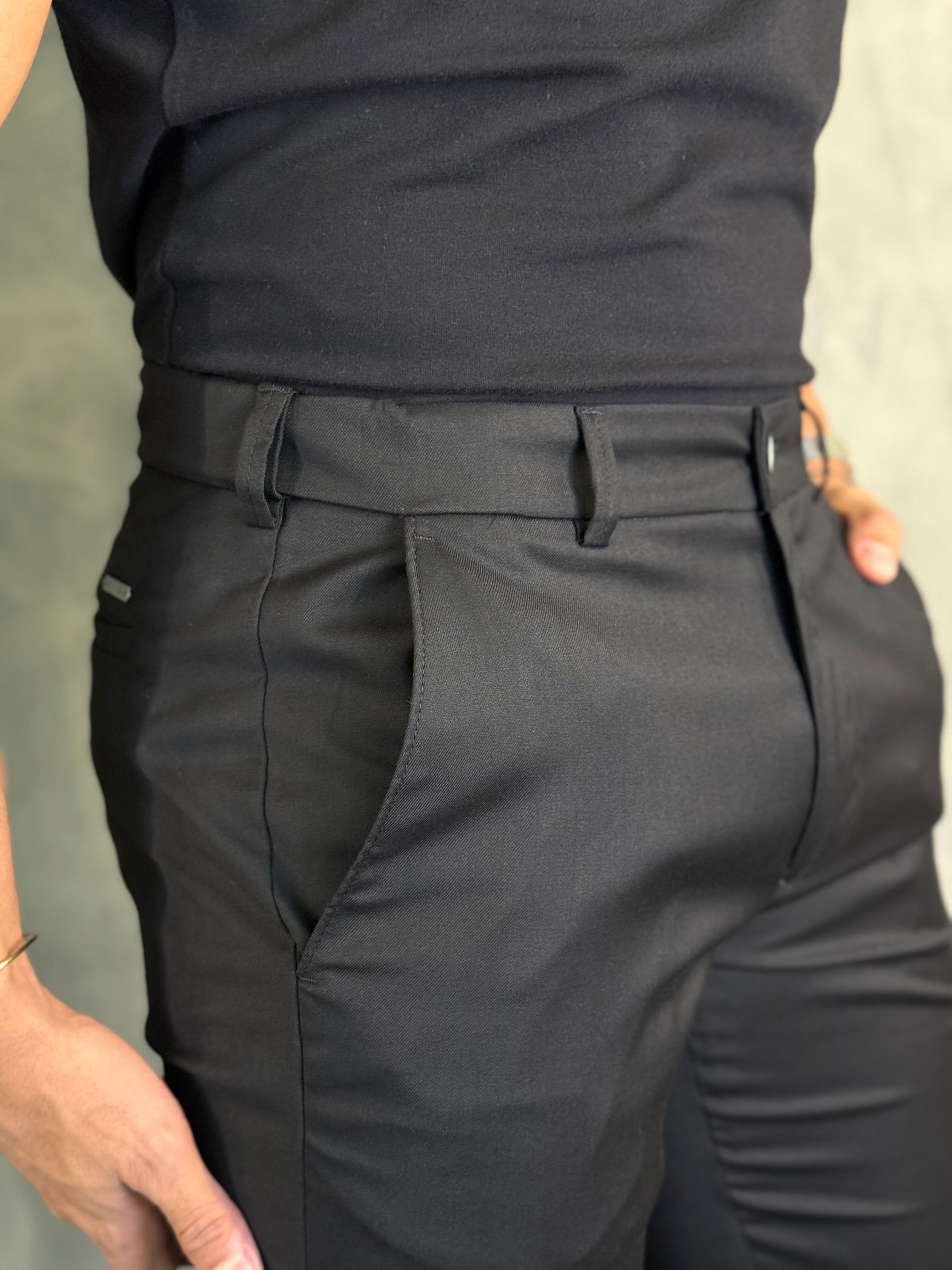 CALÇA ALF. SLIM C/ ELÁSTICO CÓS PONTO H - 2 POR R$ 719,90