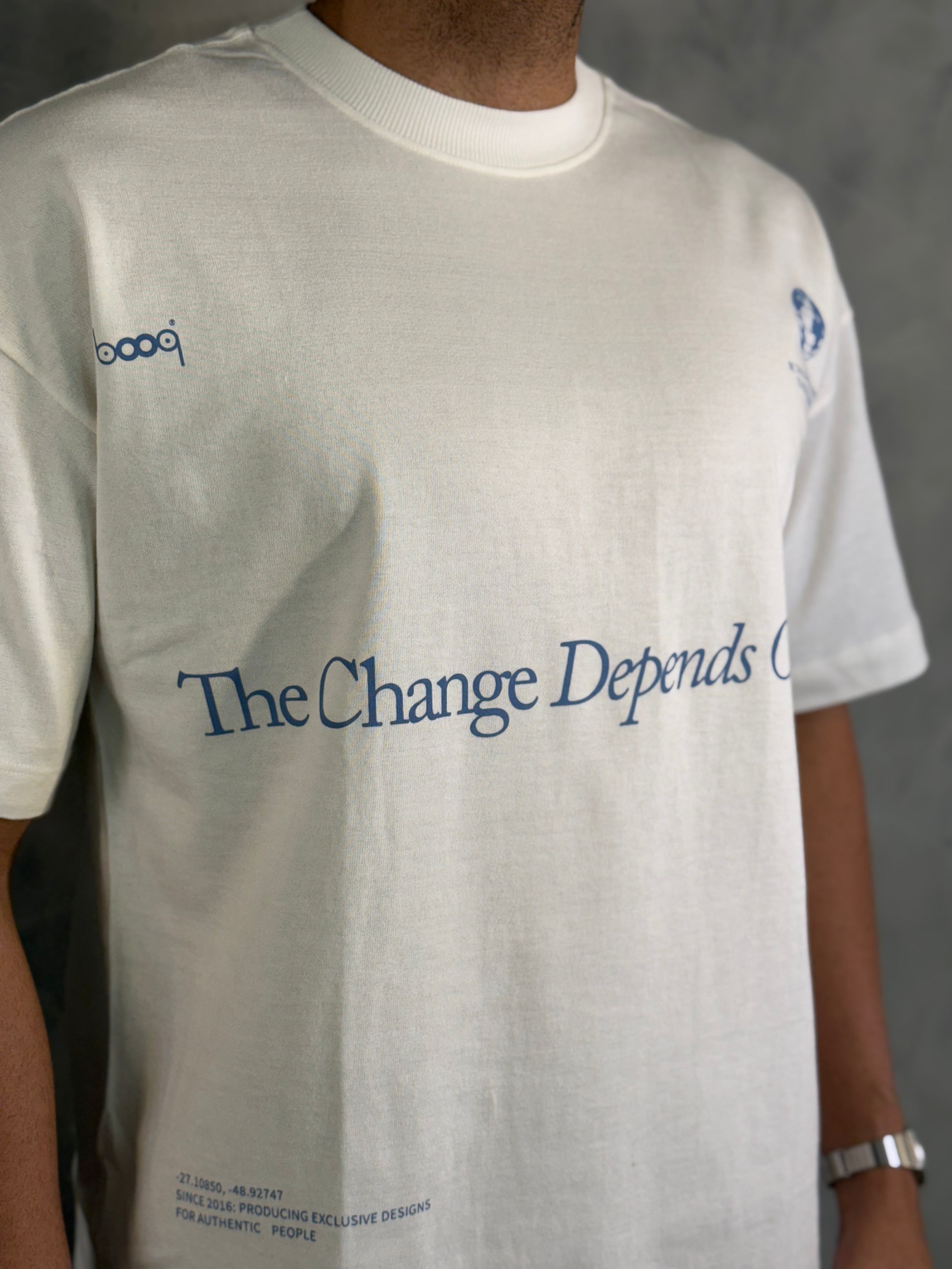 T-SHIRT BOX ECO DEPENDS ON YOU BOOQ