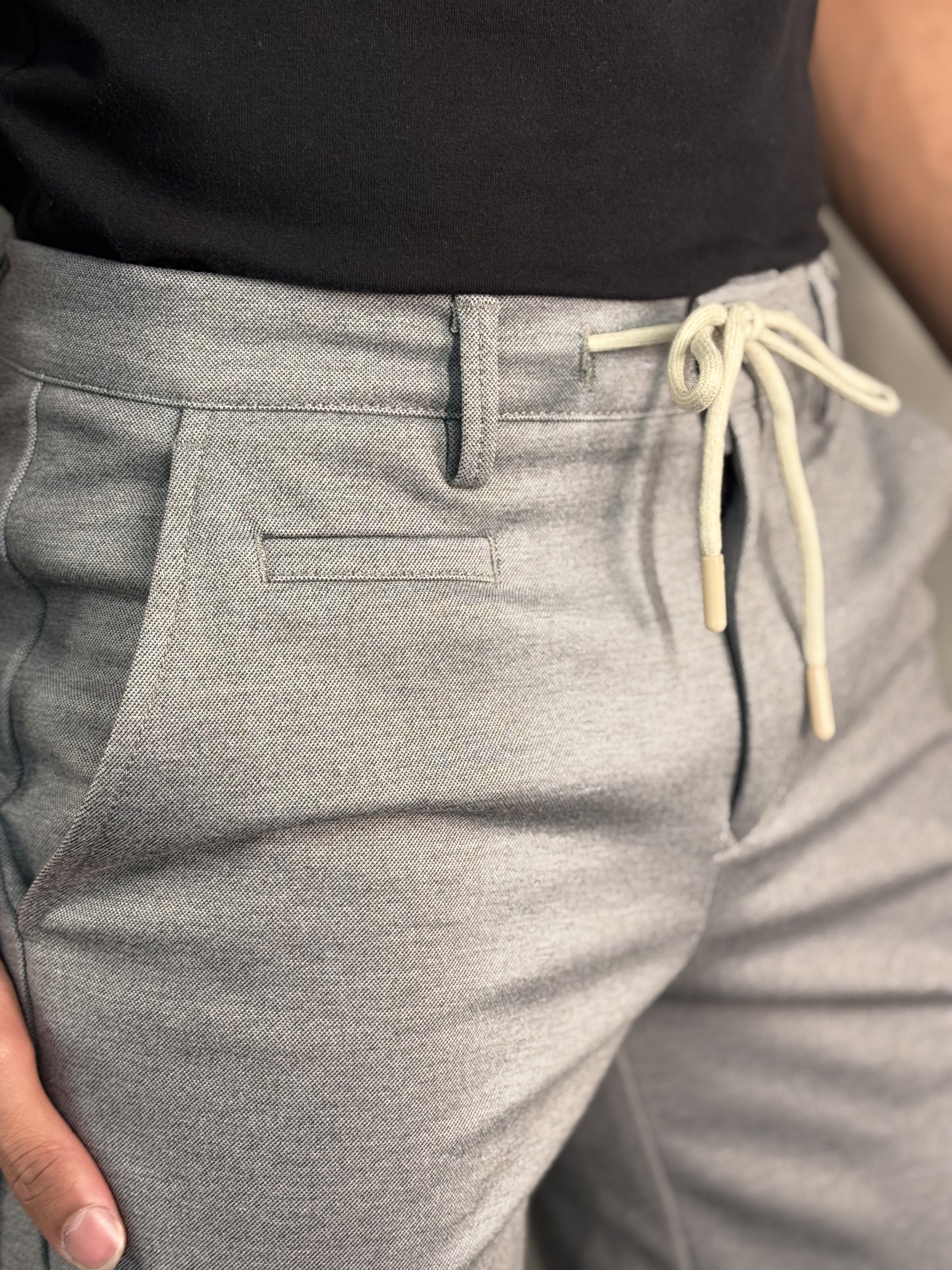 BERMUDA CASUAL-DAY MALHA C/ CADARÇO BAREZY
