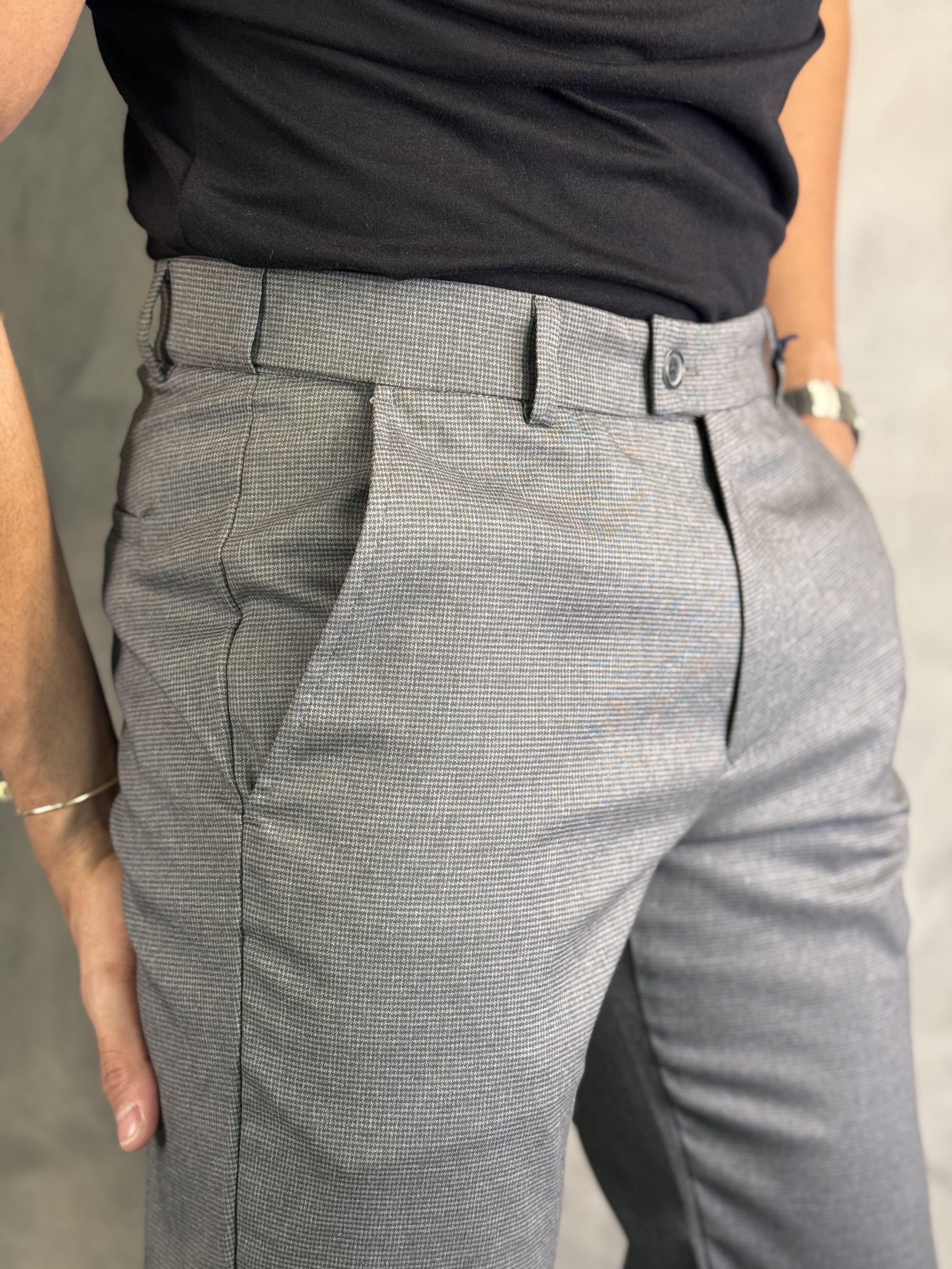 CALÇA ALF. SKINNY C/ CINTURA ELÁSTICA BAREZY