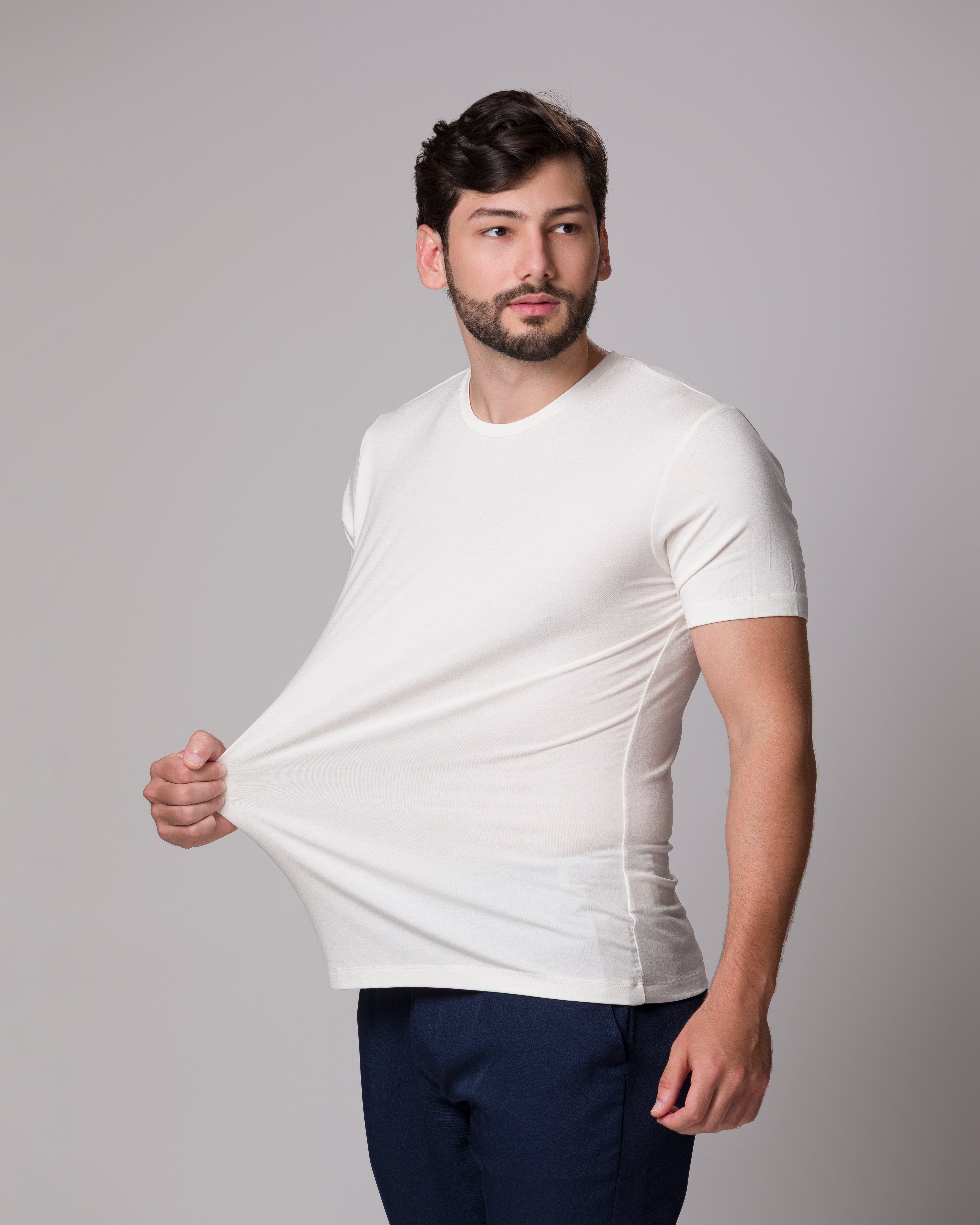 T SHIRT TECH PONTO H OFF WHITE