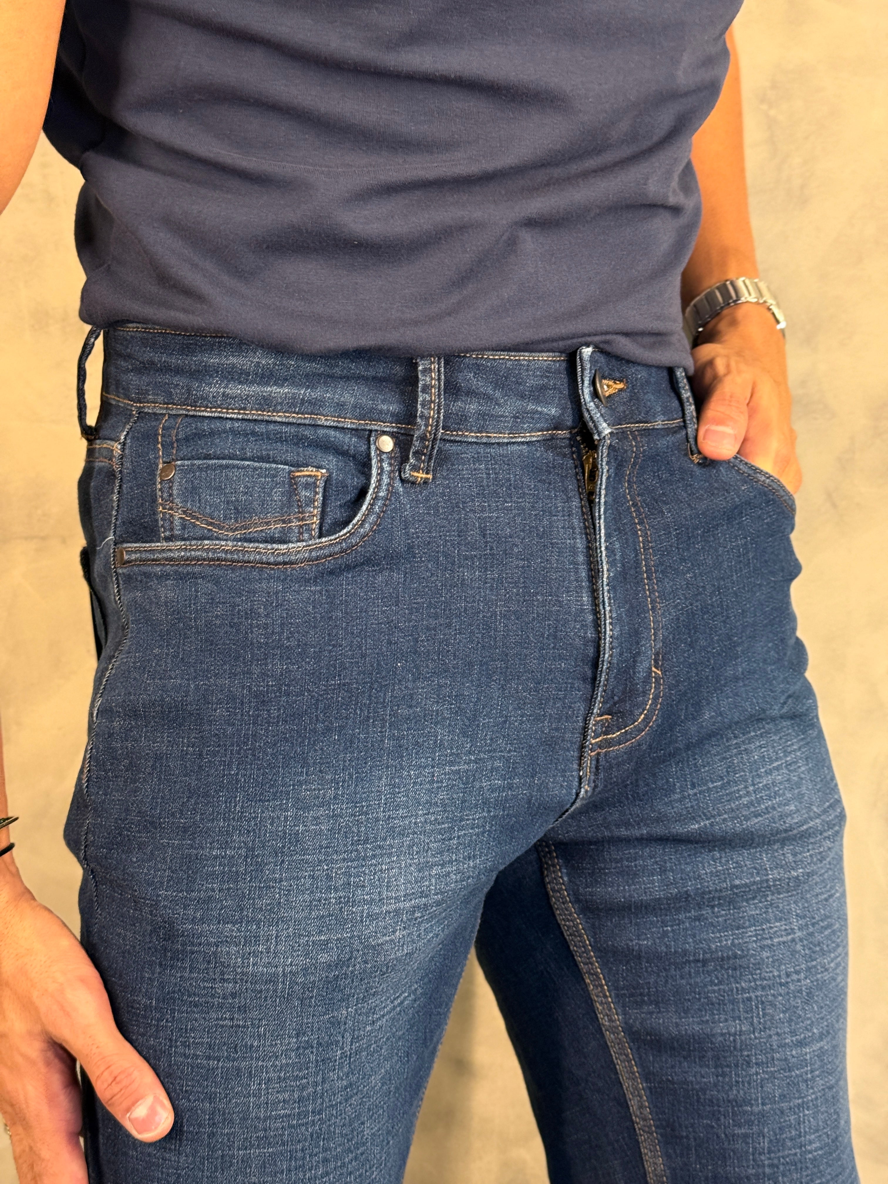 CALÇA JEANS SLIM MOTION FLEX ANKOR