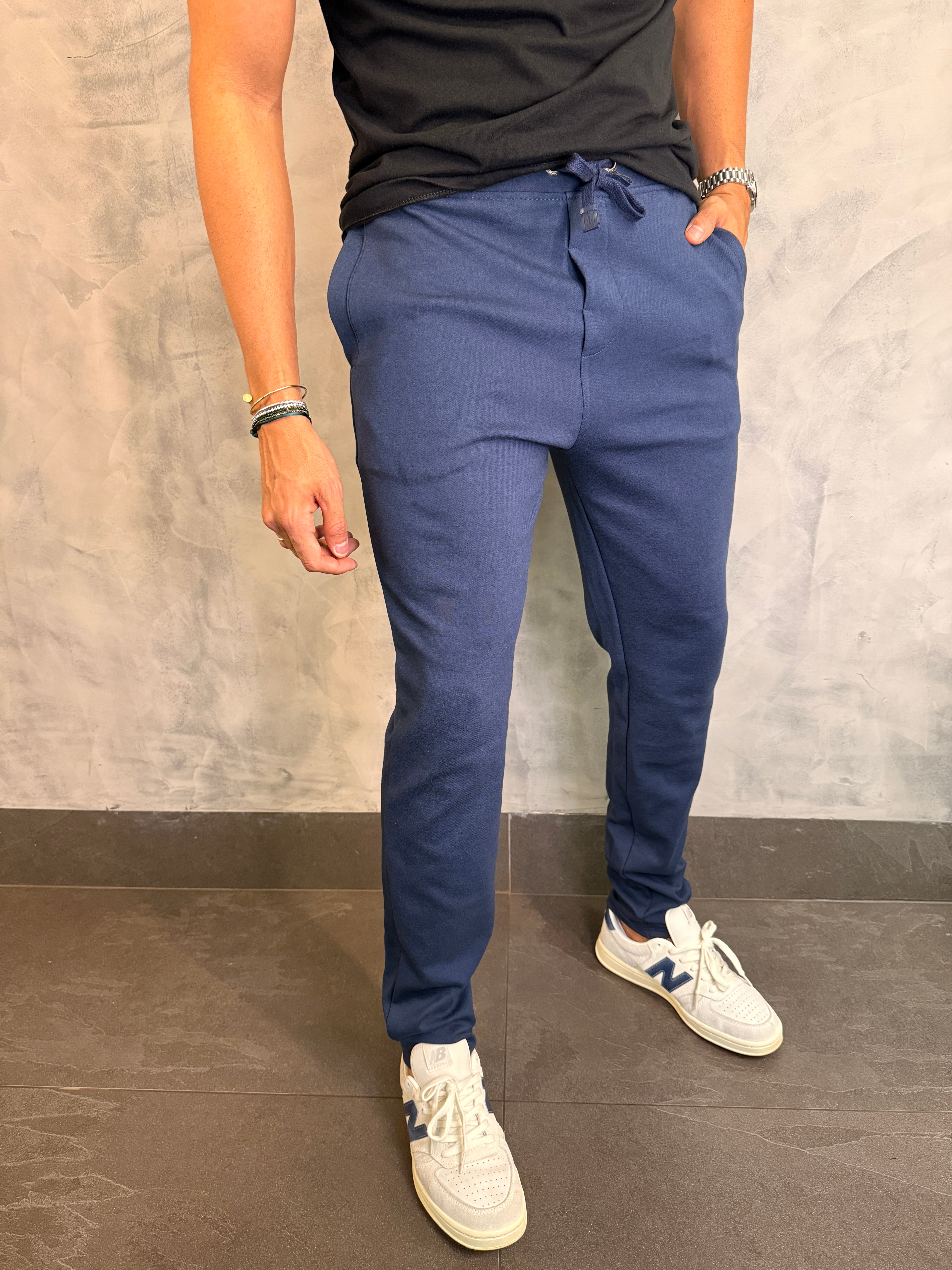 CALÇA DE MALHA SELECT DLZ MARINHO NAVAL