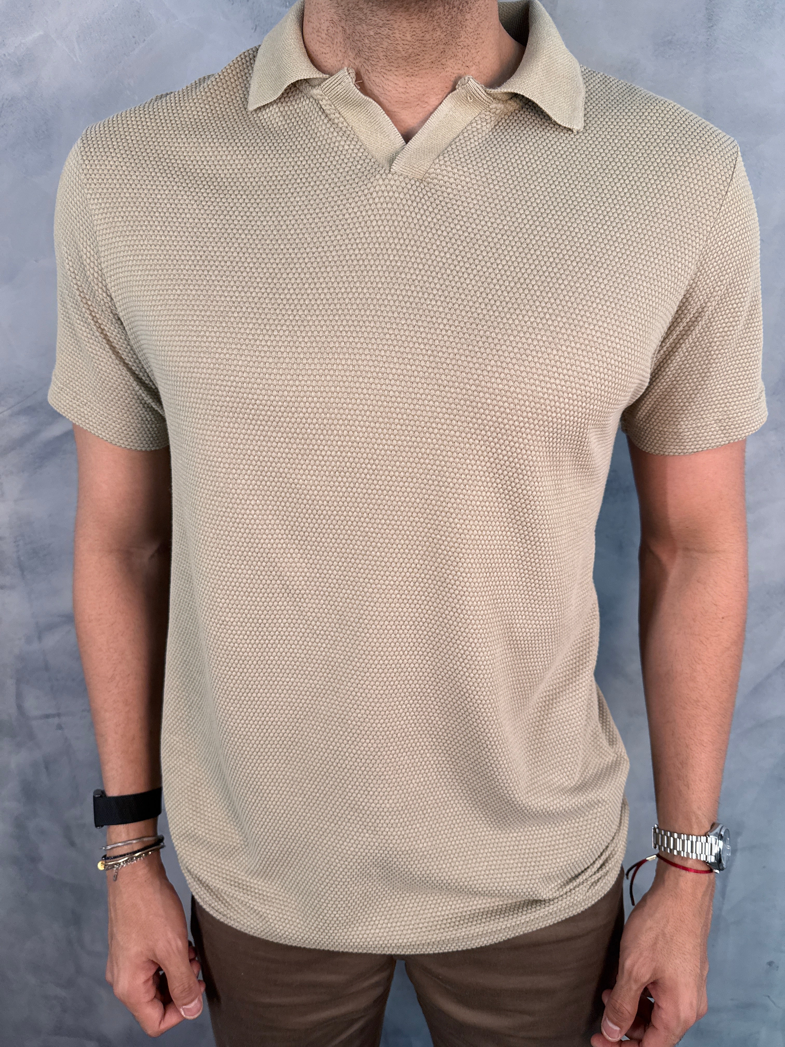 POLO WIBES PONTO H BEGE
