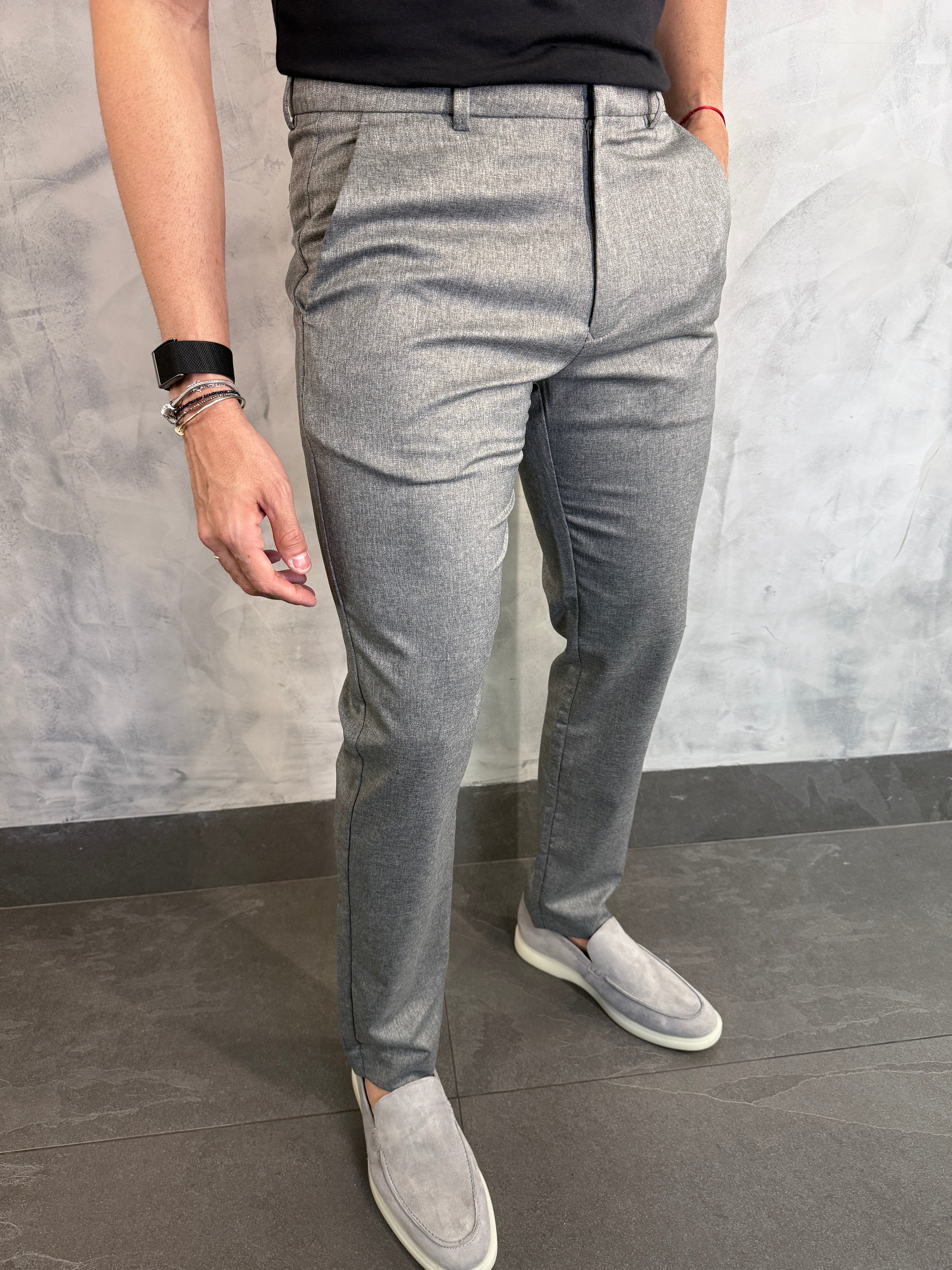 CALÇA ALF. PRESILHA SLIM STRETCH PONTO H