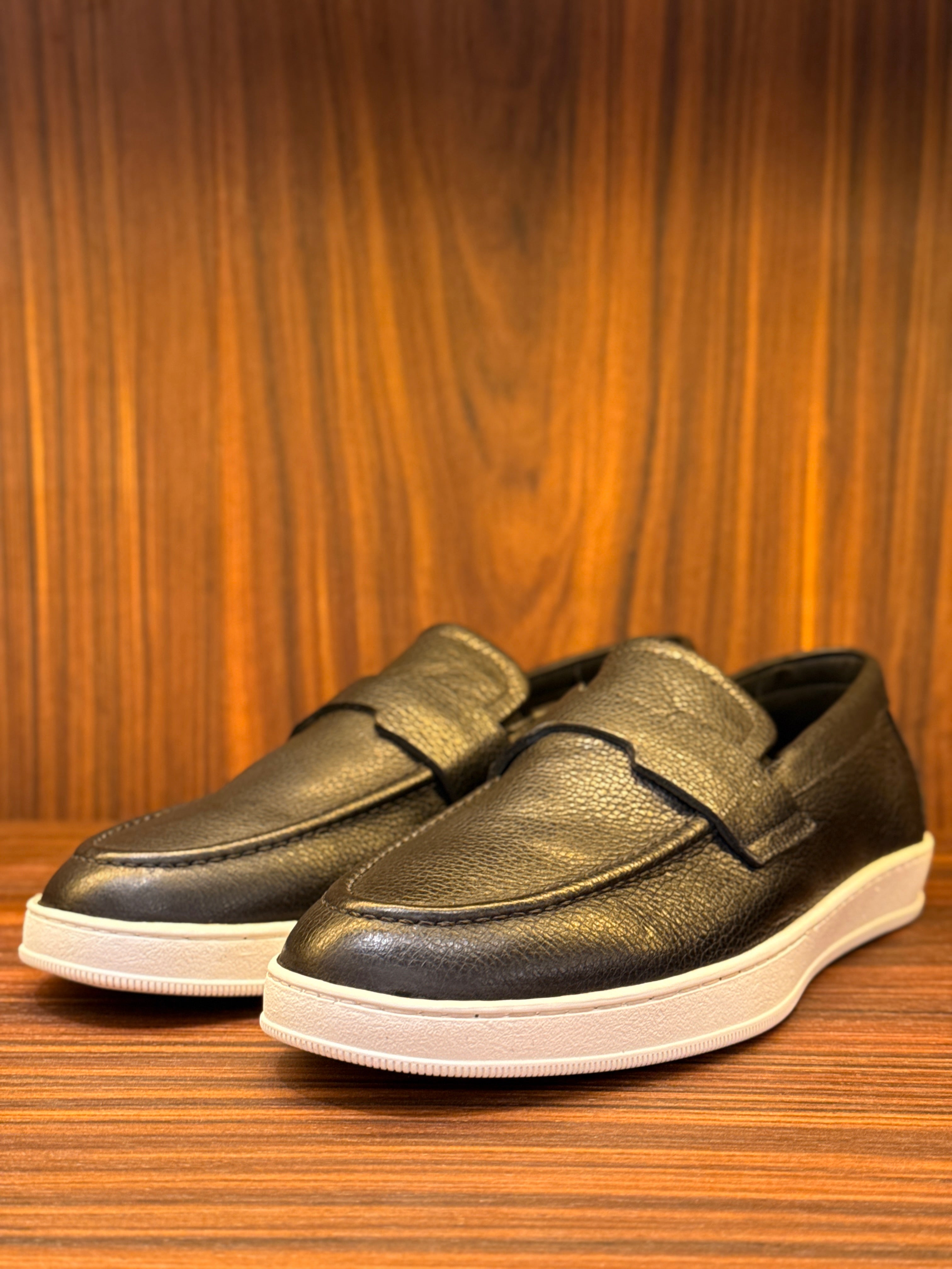 SLIP ON HORUS SUMMER PONTO H PRETO