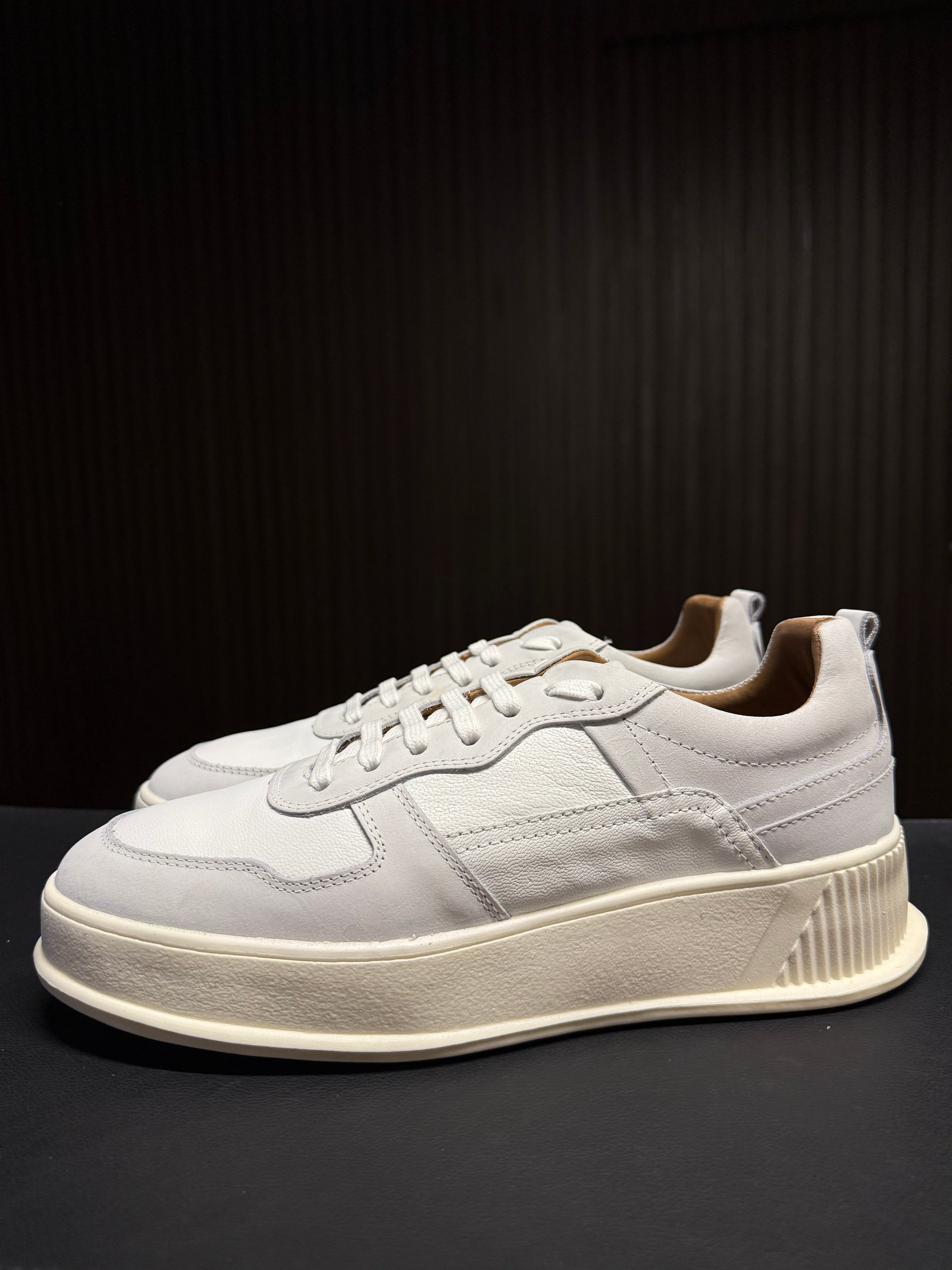 SNEAKER NICE PONTO H BRANCO/GELO