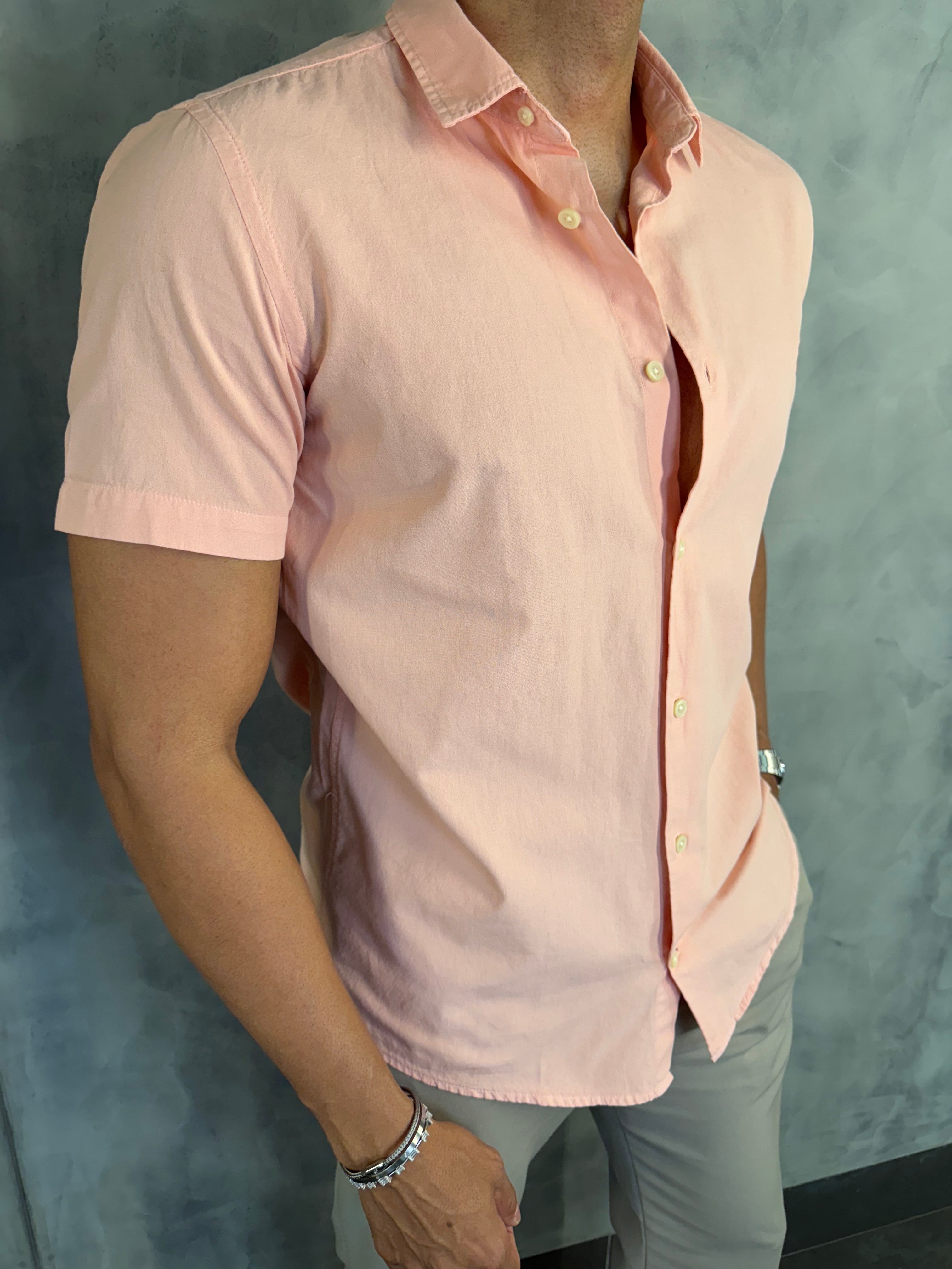 CAMISA M/C NOVA PARATY RESERVA ROSA