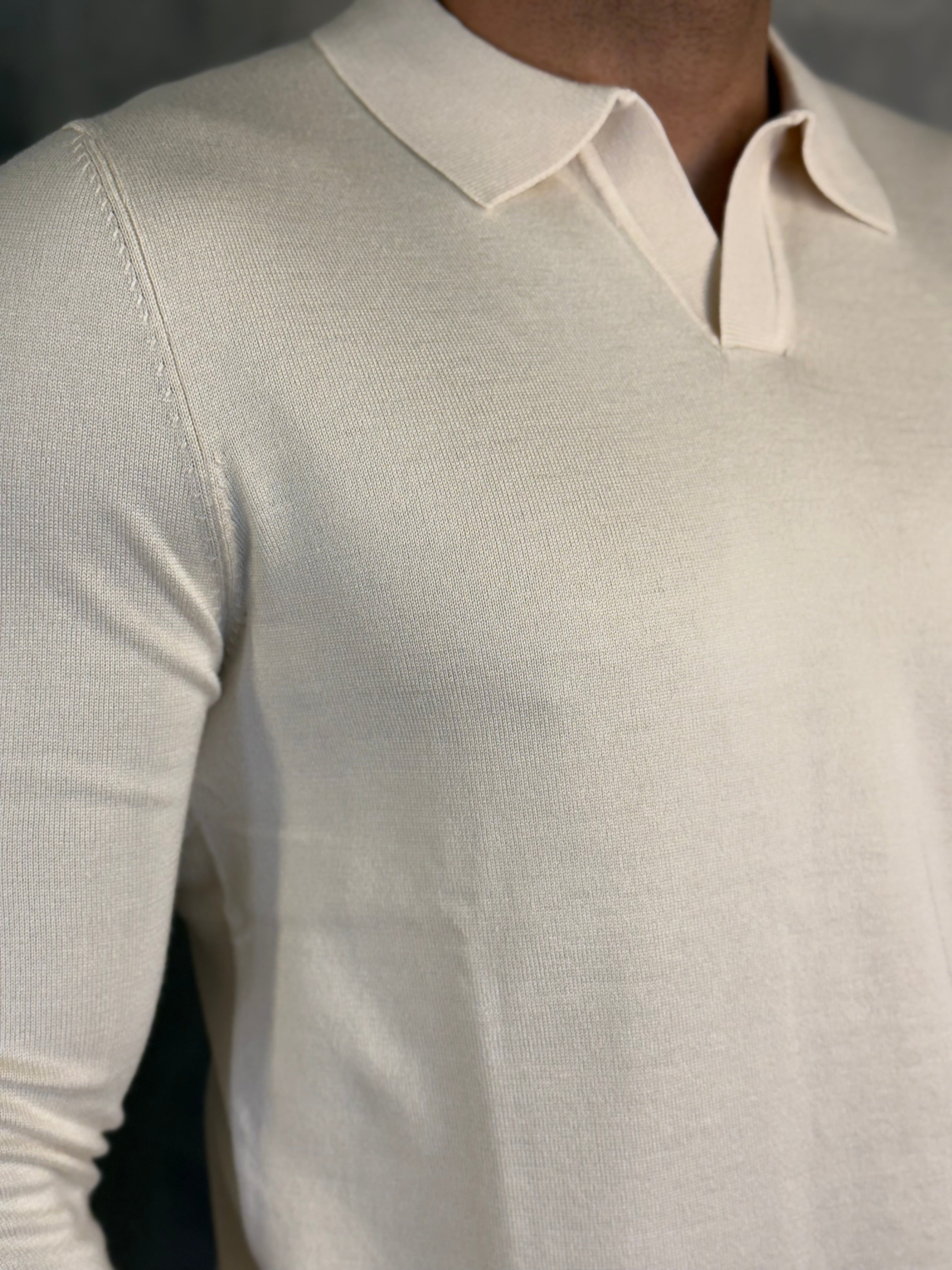 POLO M/L TRICOT PONTO H