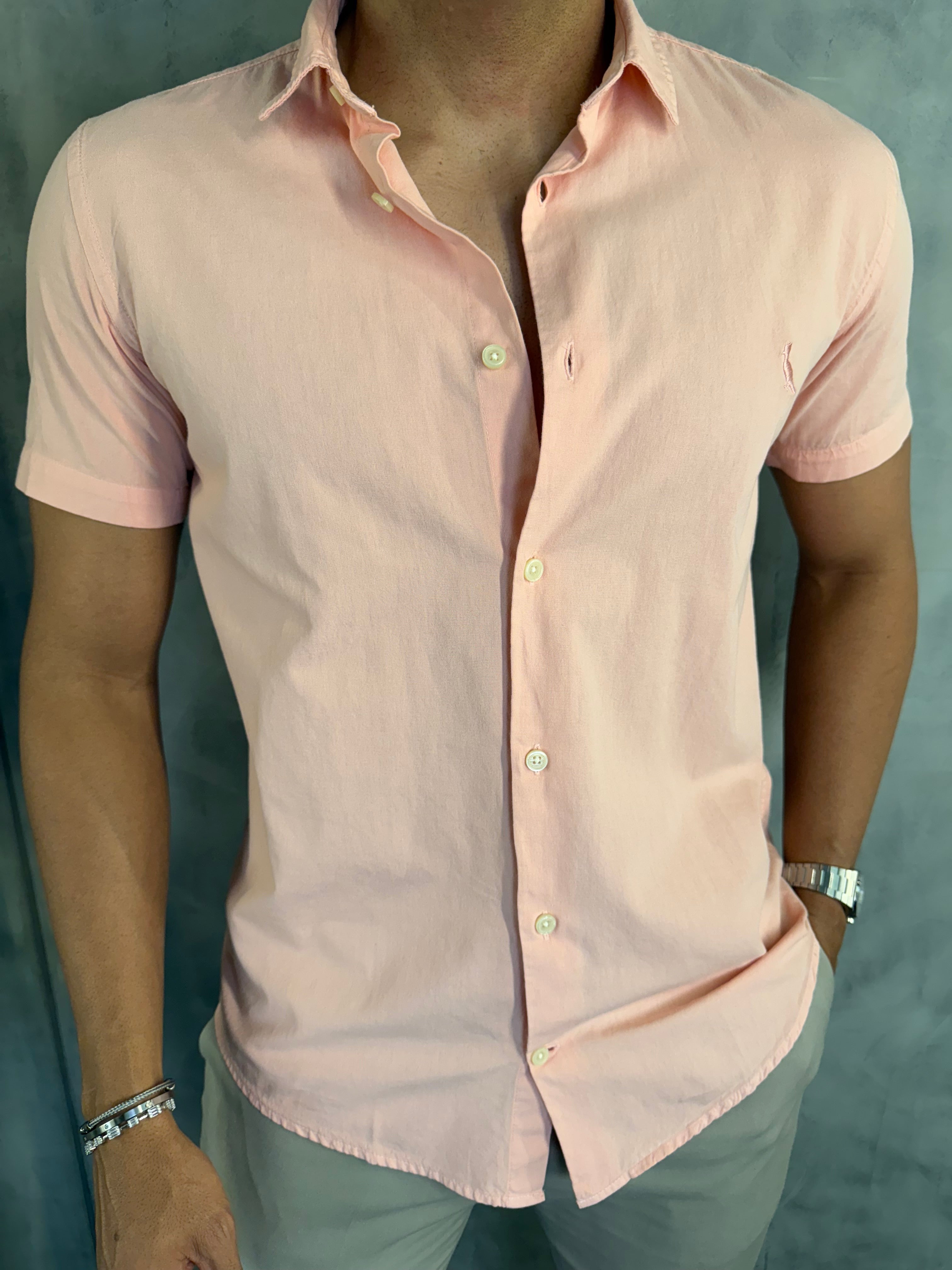 CAMISA M/C NOVA PARATY RESERVA ROSA