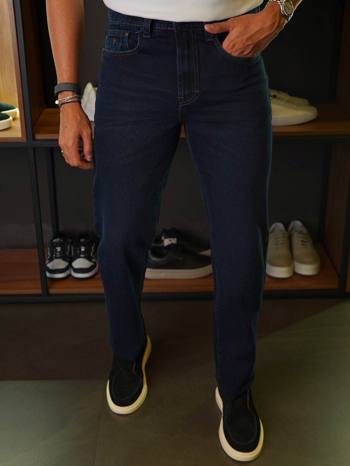 CALÇA JEANS REGULAR FIDELI