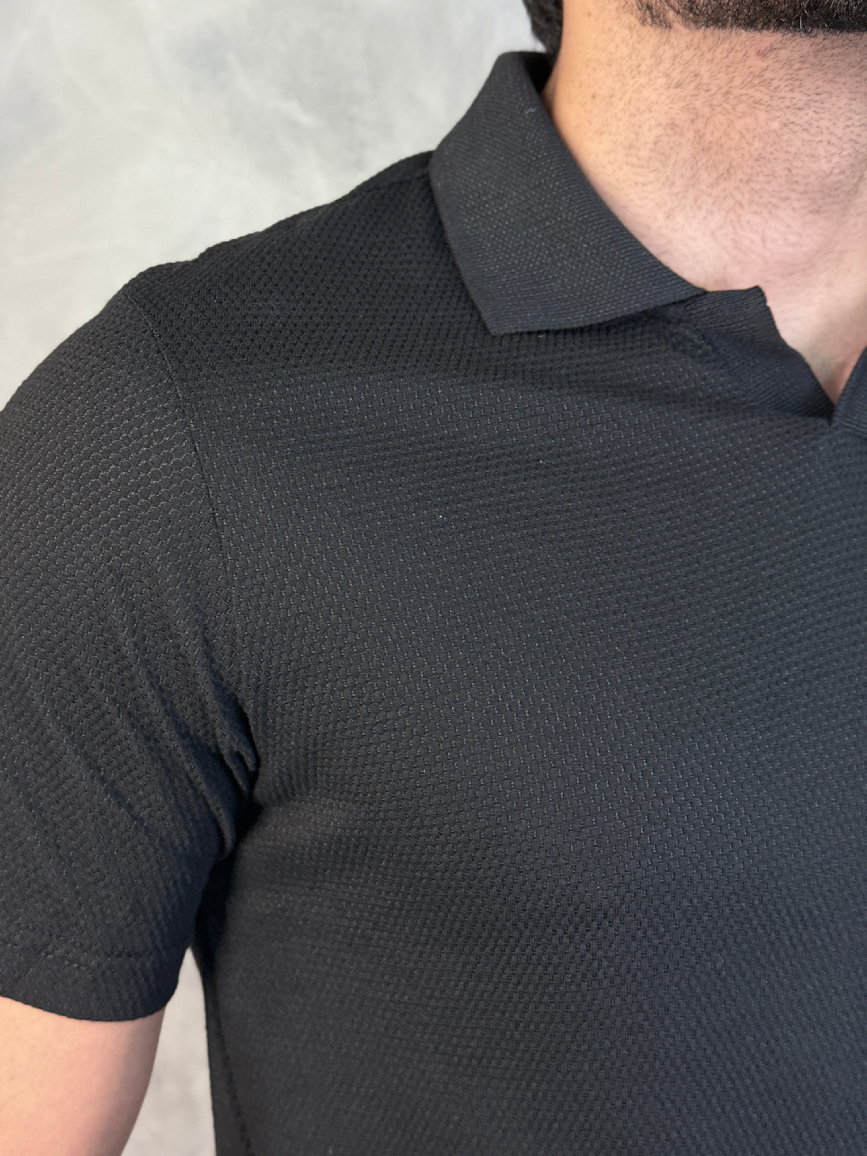 POLO WIBES PONTO H PRETO