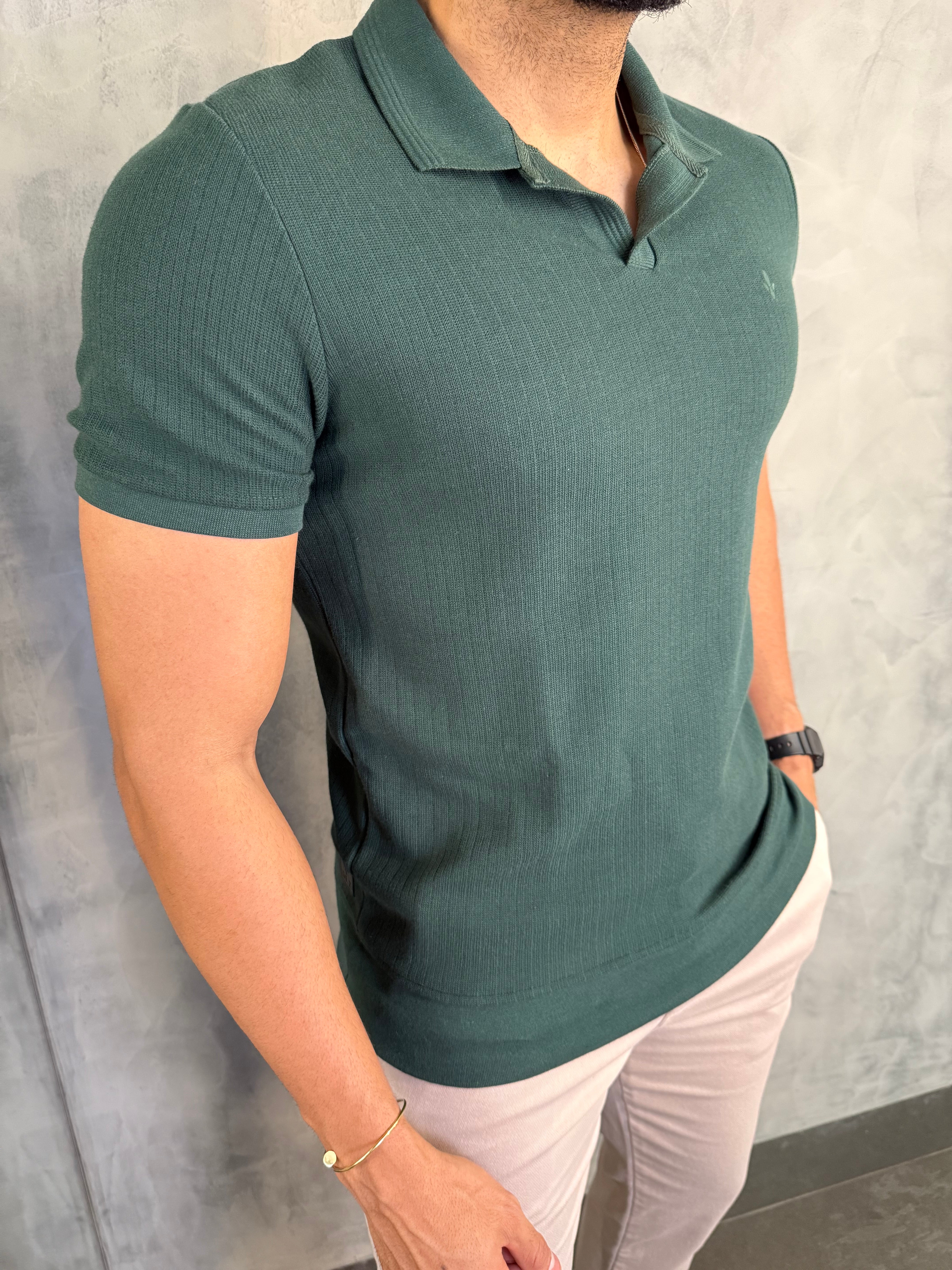 POLO TRICOT DLZ VERDE FLORESTA