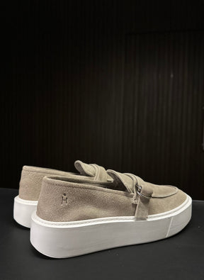 SLIP ON CAMURÇA FIVELA PONTO H CALCÁRIO