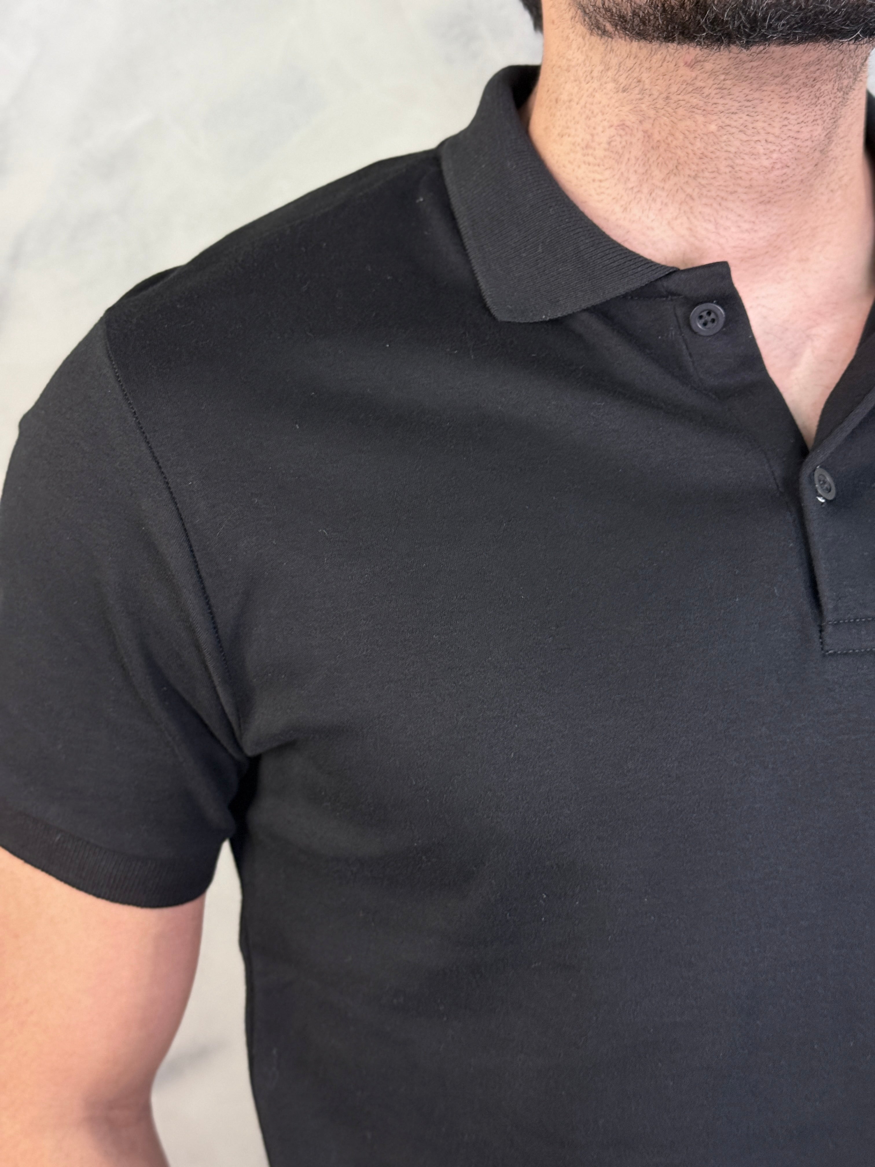 POLO PIMATEX PONTO H PRETO