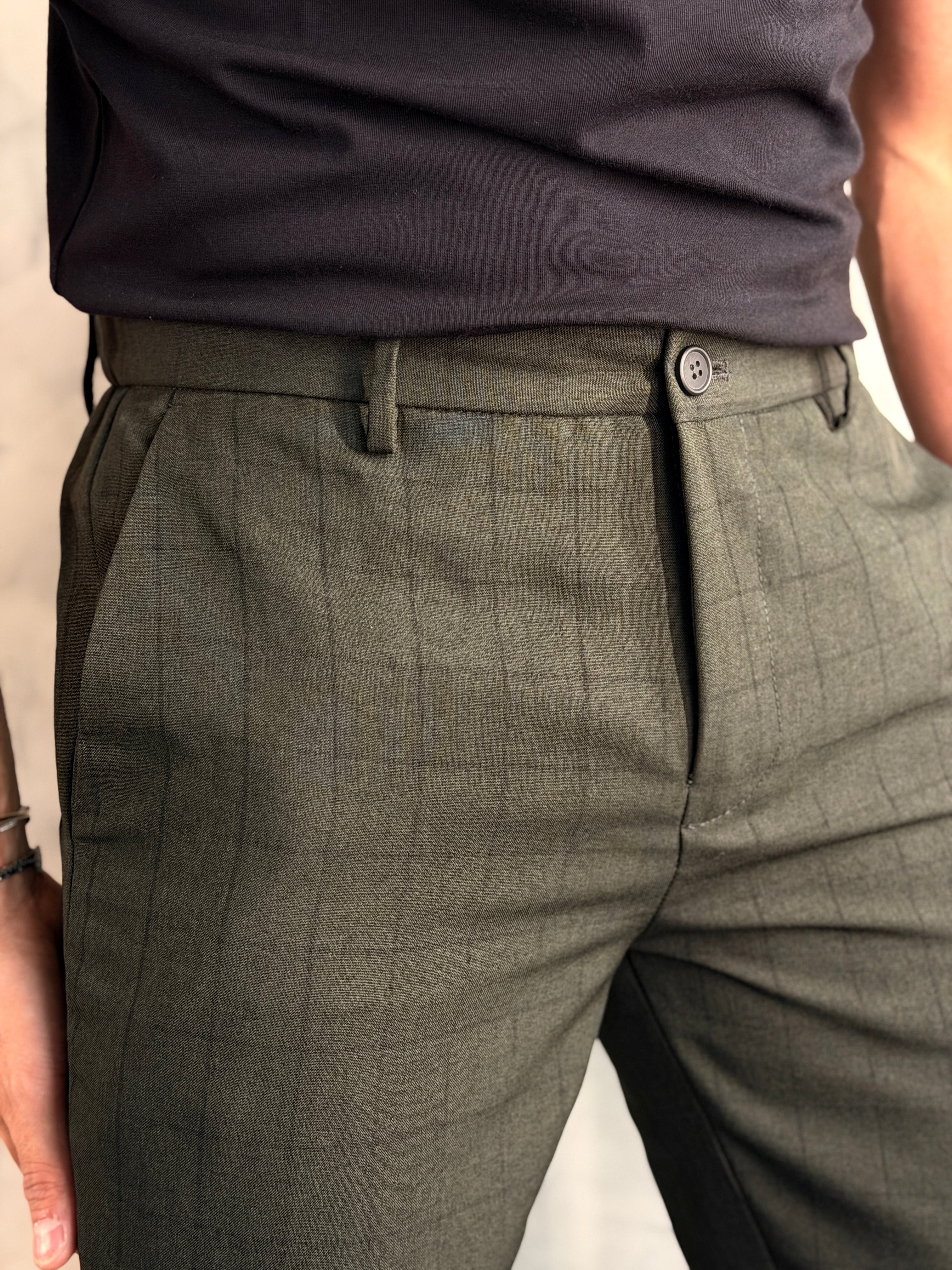 CALÇA PORTO XADREZ PONTO H