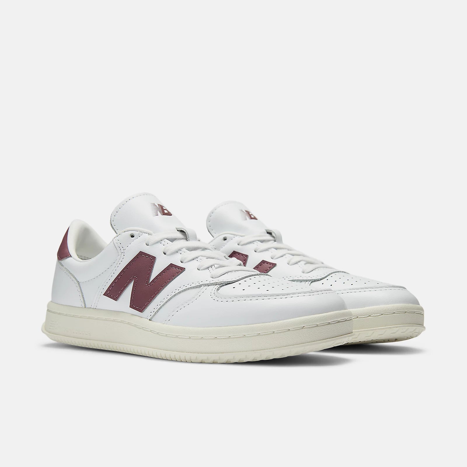 TÊNIS NB CT500 MASCULINO NEW BALANCE BRANCO/BORDO