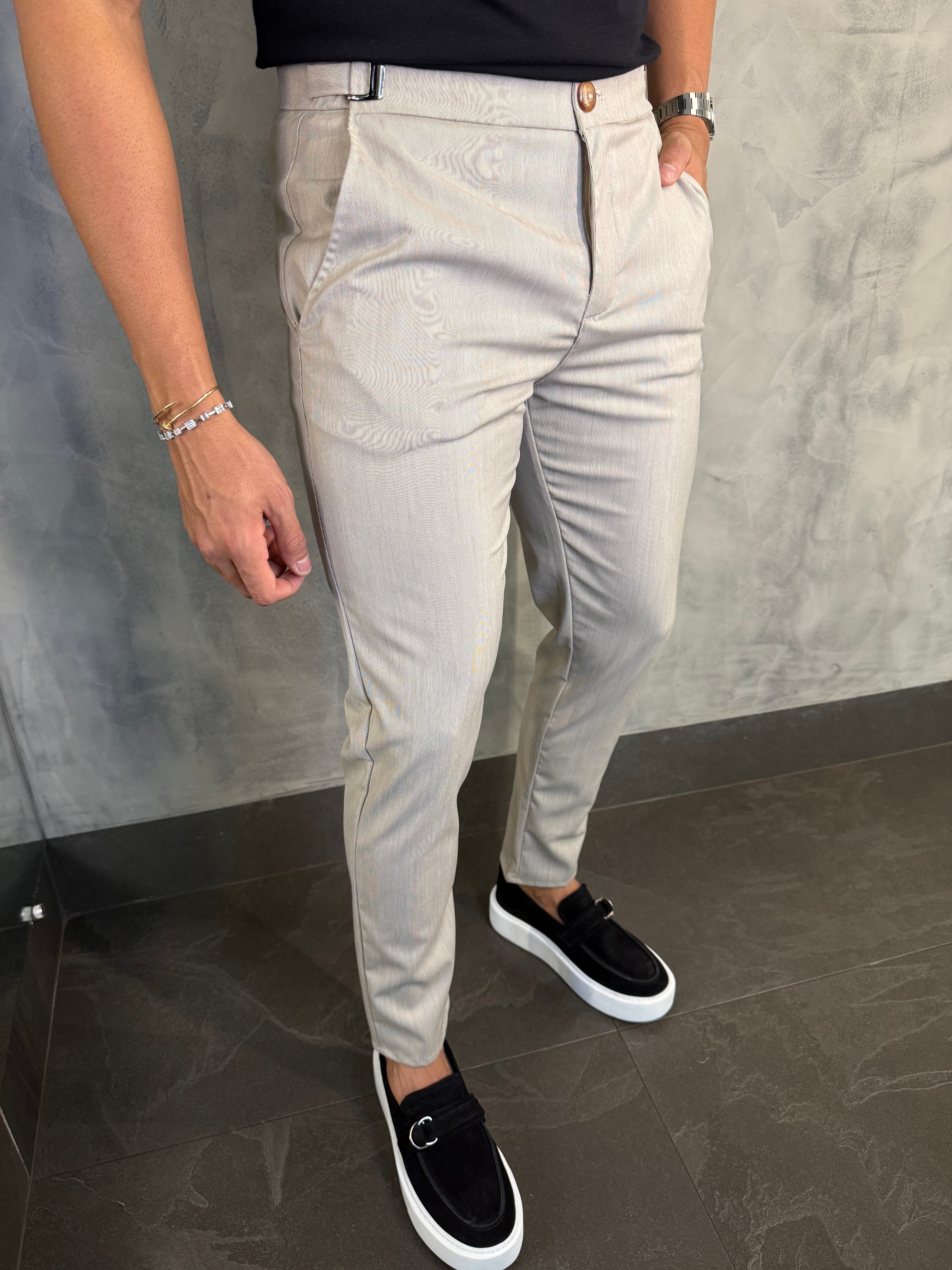 CALÇA ALF. DUBAI PONTO H AREIA