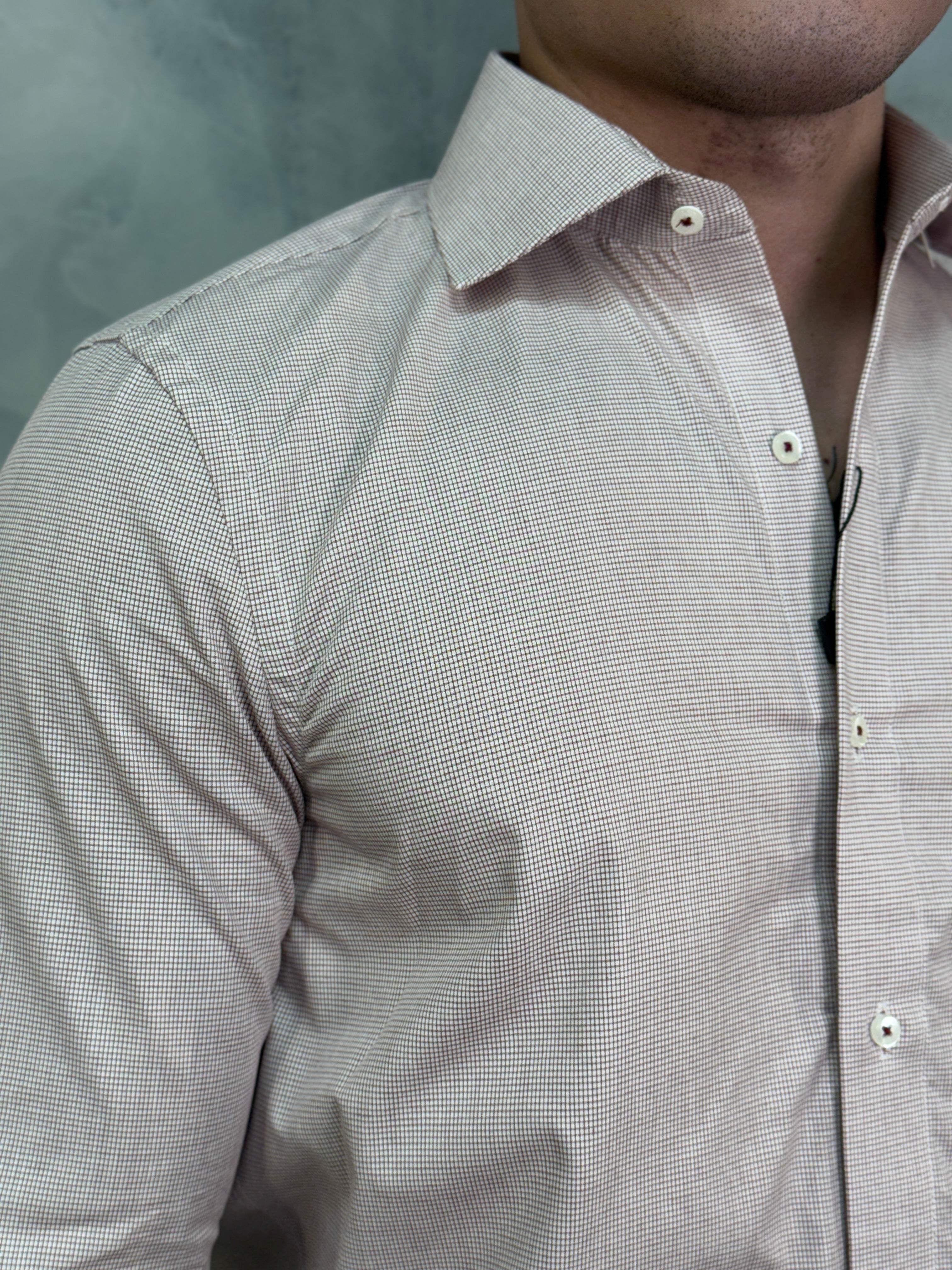CAMISA M/L RAVEL ARMIATHO XADREZ BORDÔ