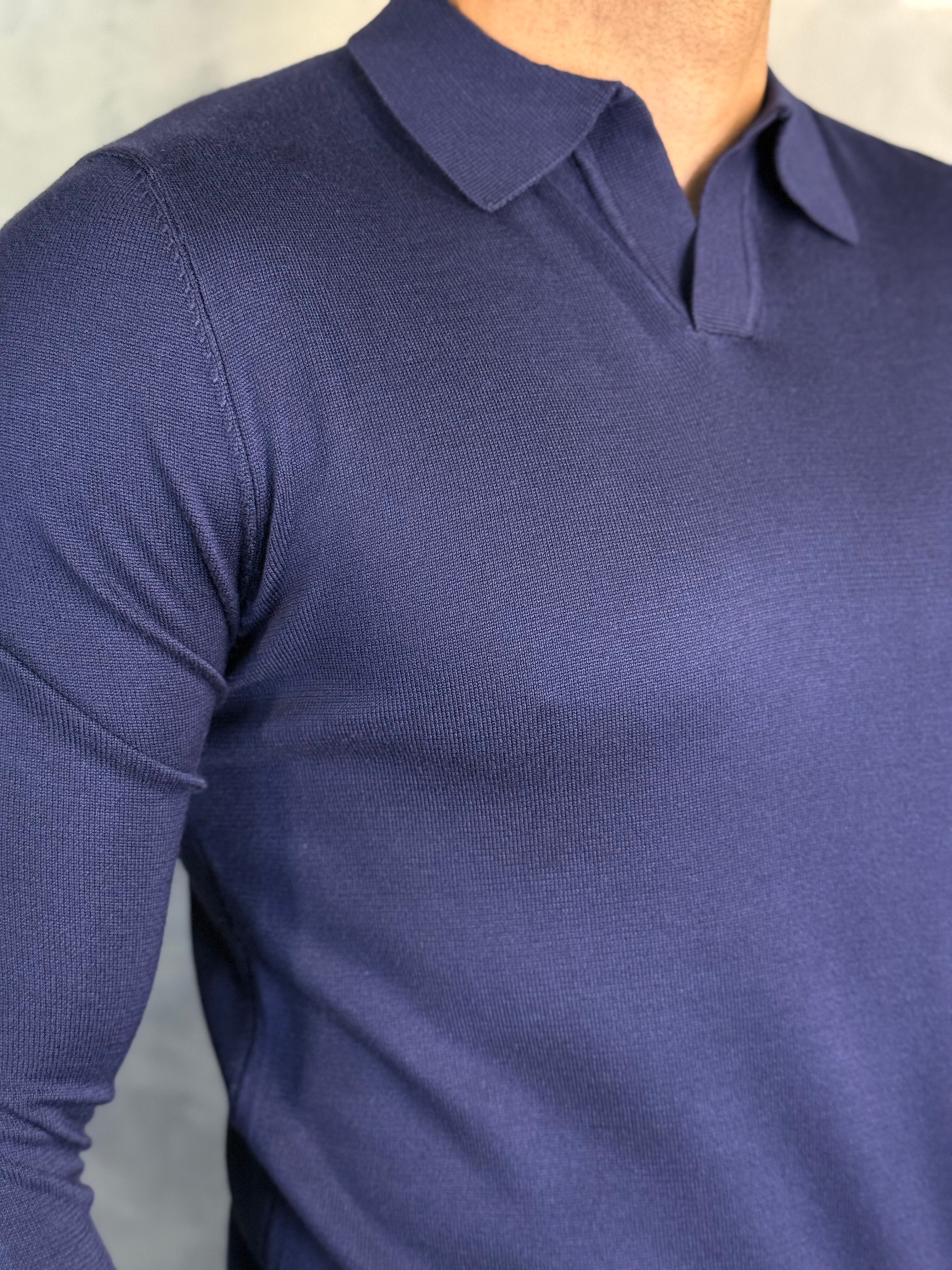 POLO M/L TRICOT PONTO H