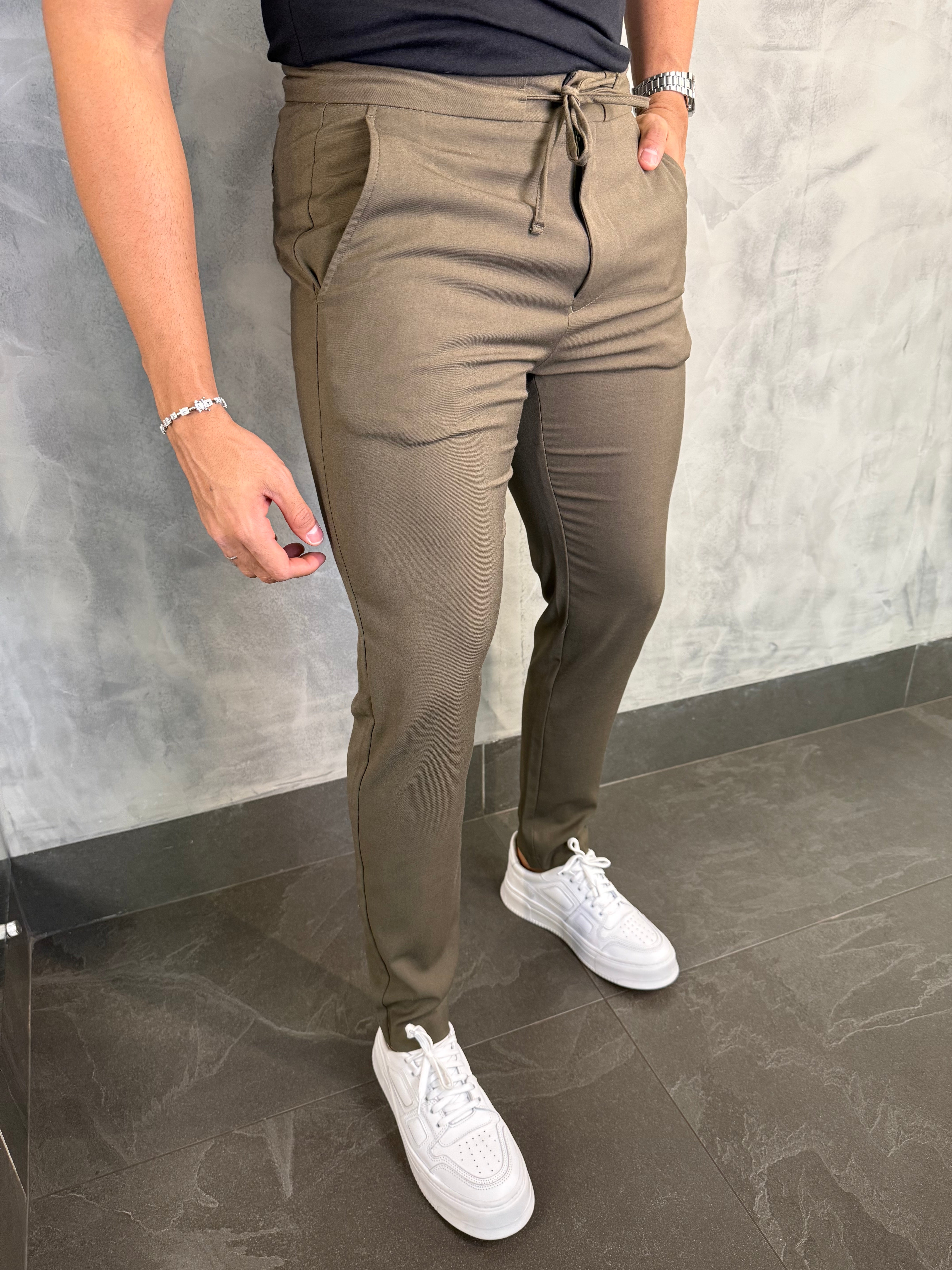CALÇA  ALF. SKINNY HERA C/ CADARÇO PONTO H