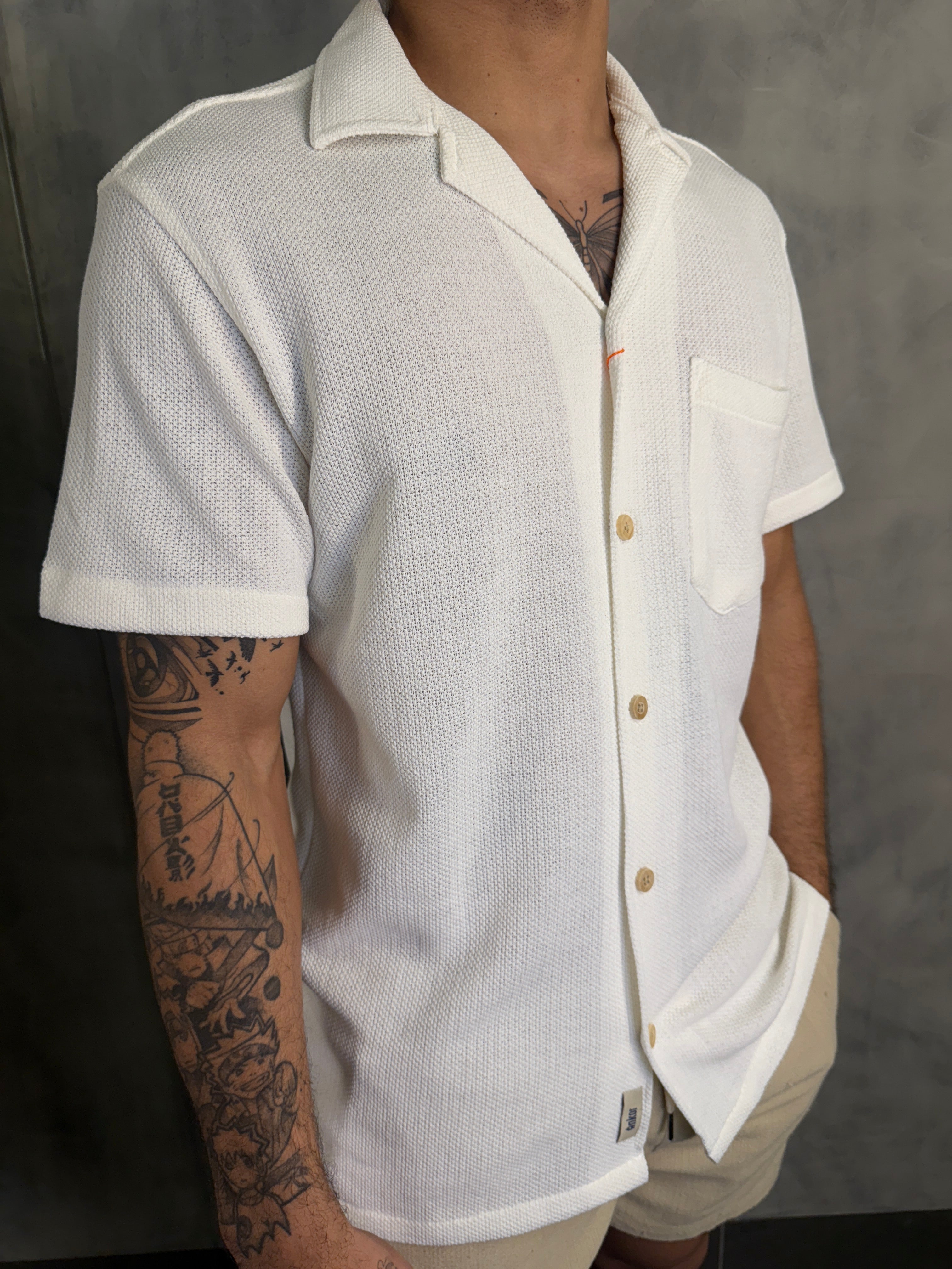 CAMISA M/C RESORT ANKOR