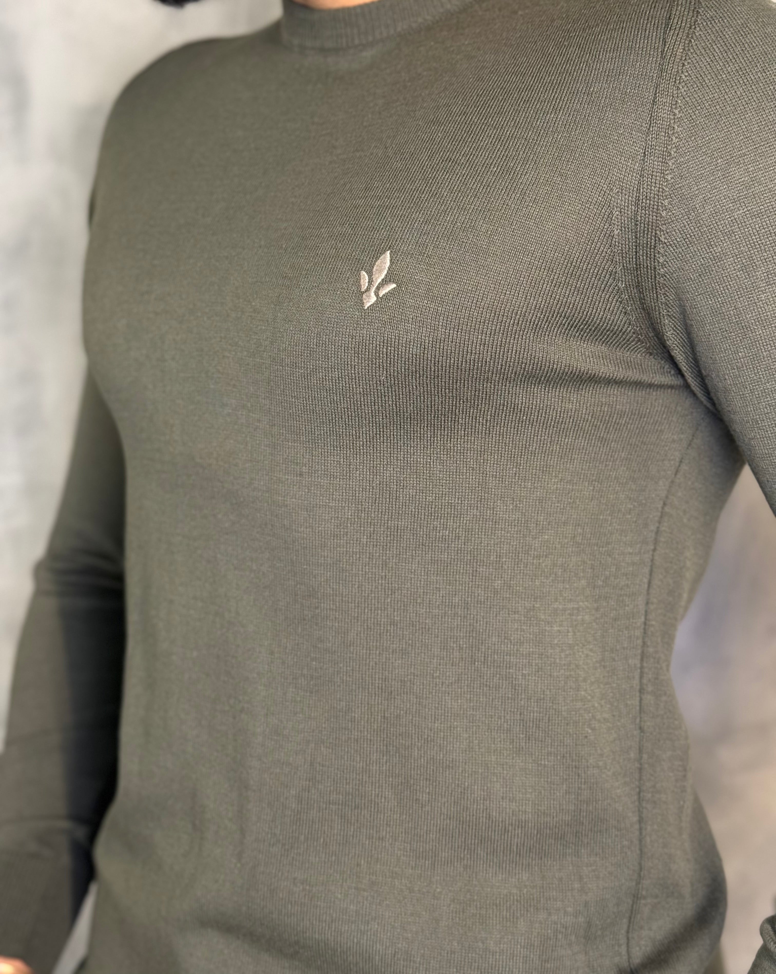SUÉTER TRICOT REGULAR M/L DLZ VERDE BOSQUE