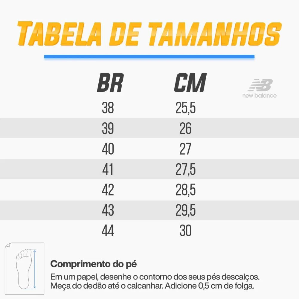TÊNIS NB CT300 V3 NEW BALANCE PRETO/BRANCO