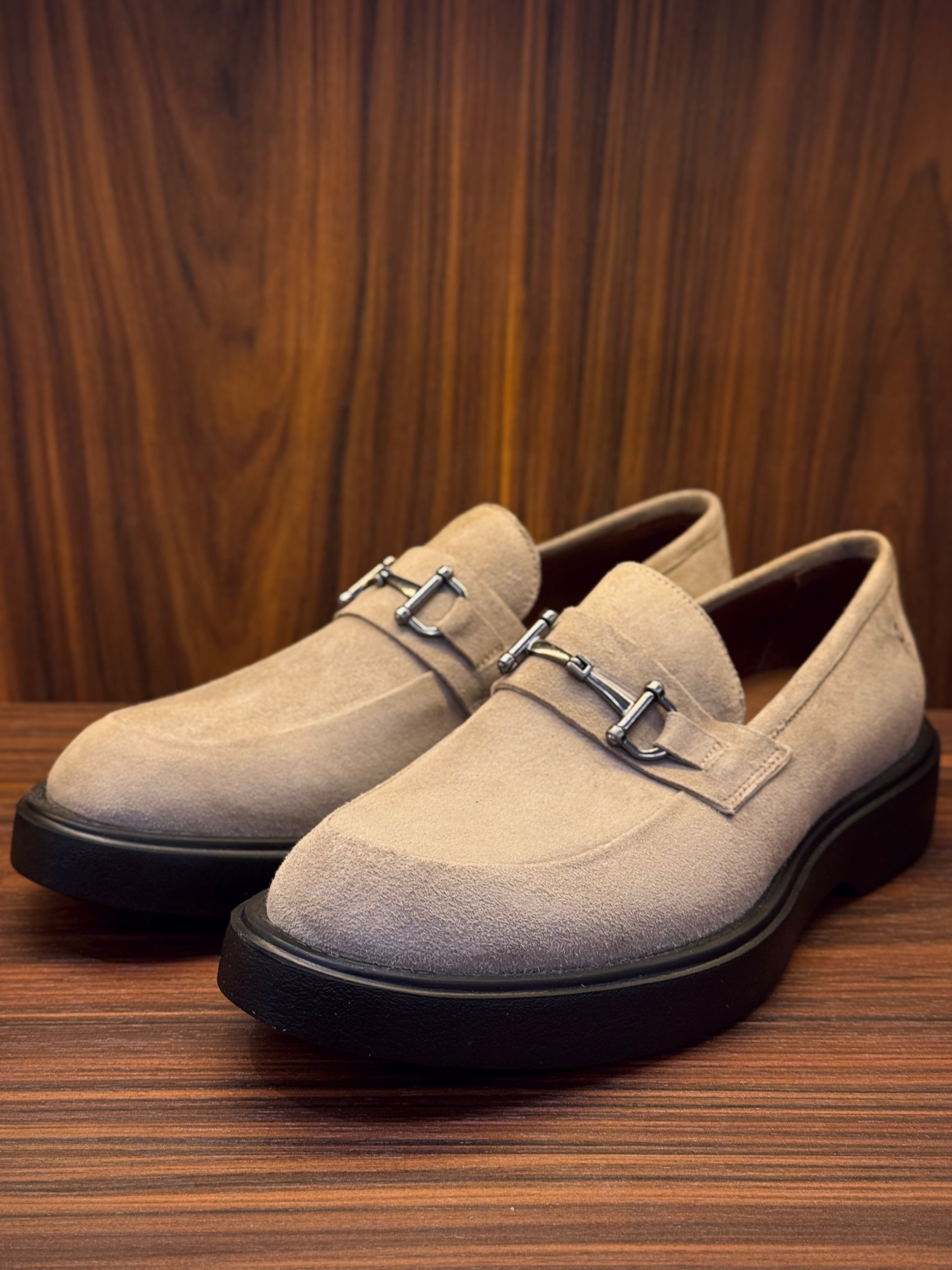 LOAFER TORINO HORSEBIT CAMURÇA PONTO H AREIA
