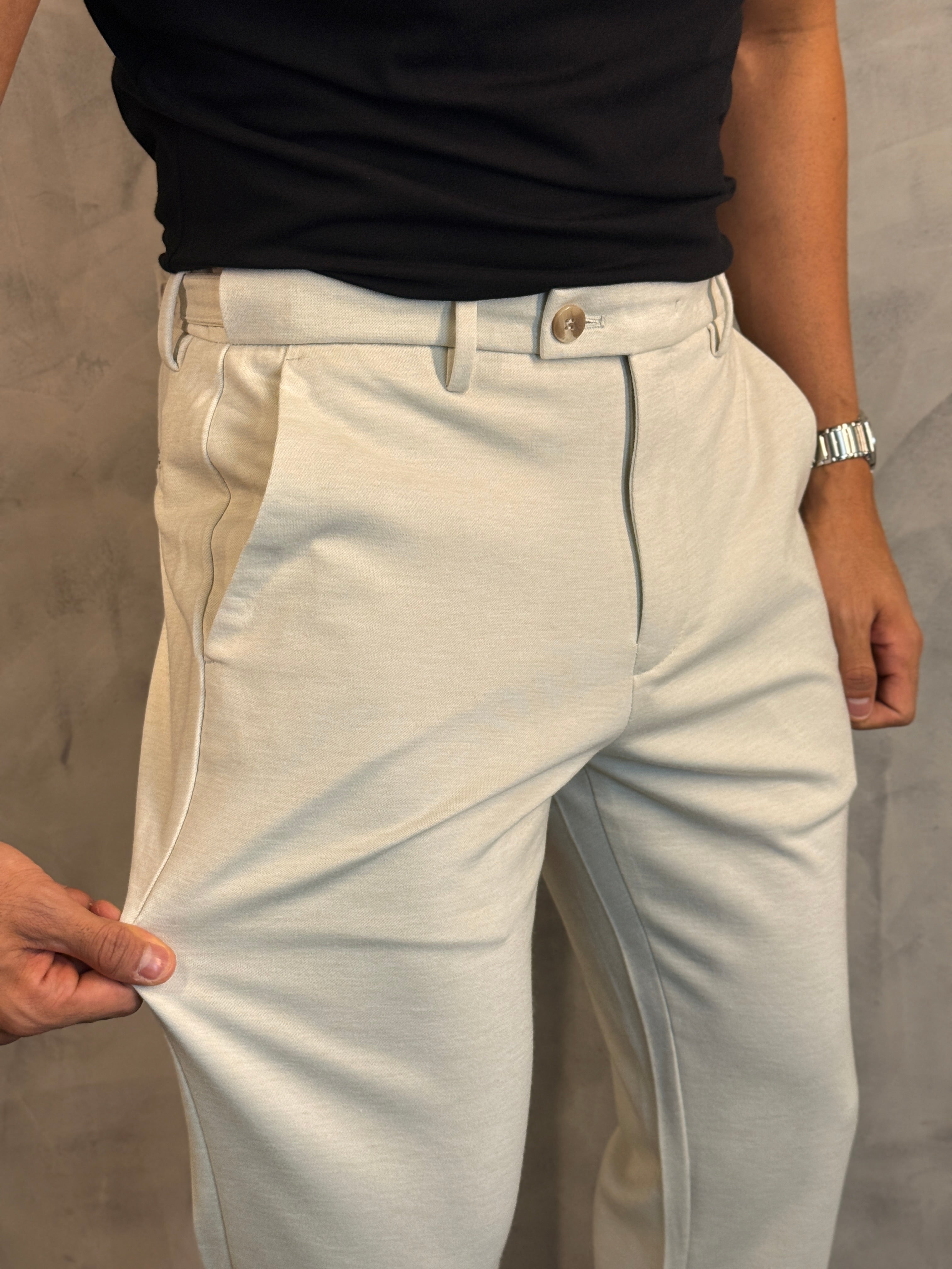 CALÇA ALF. TURIM PONTO H AREIA