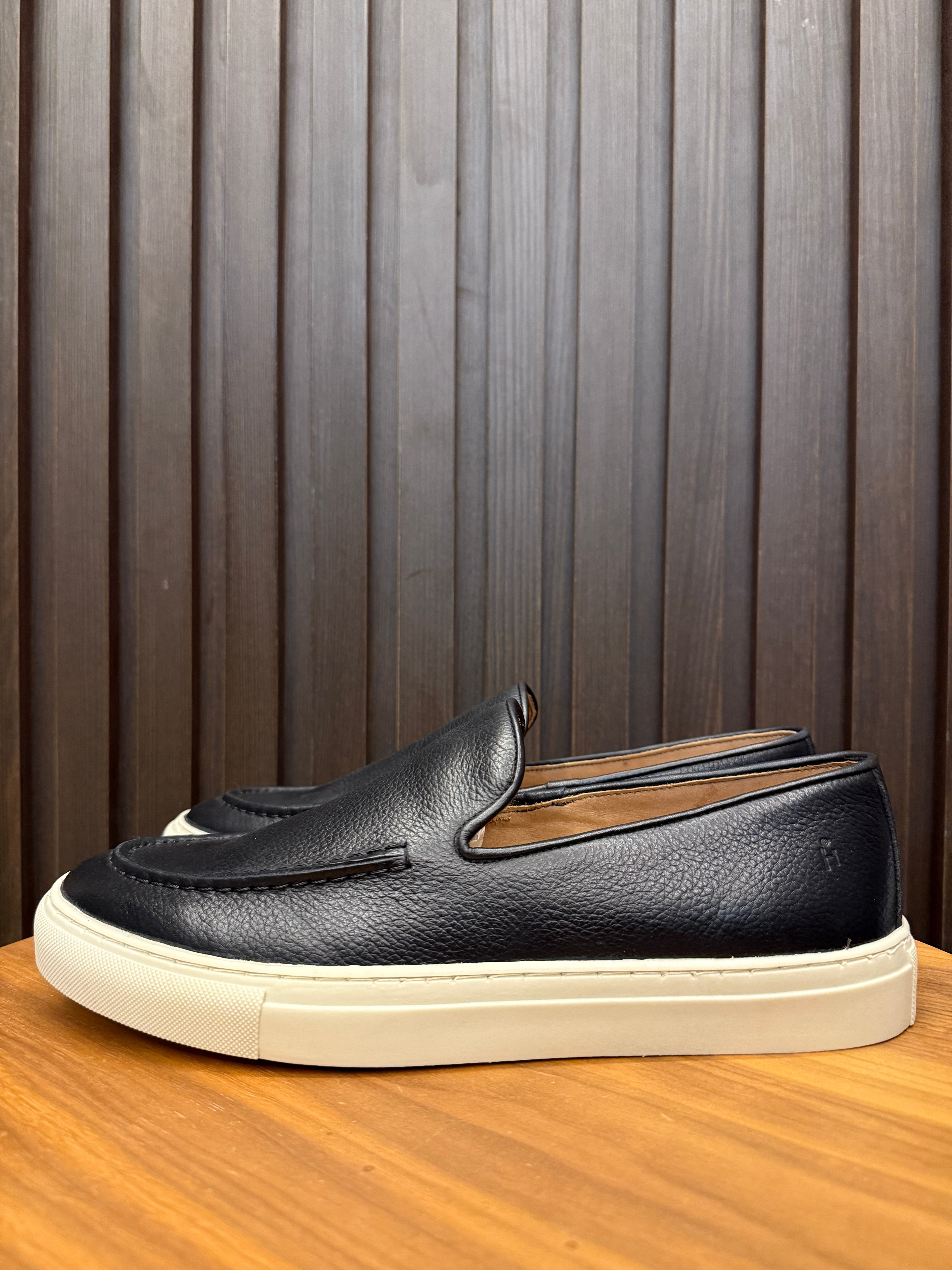 SLIP ON TRANCOSO PONTO H PRETO
