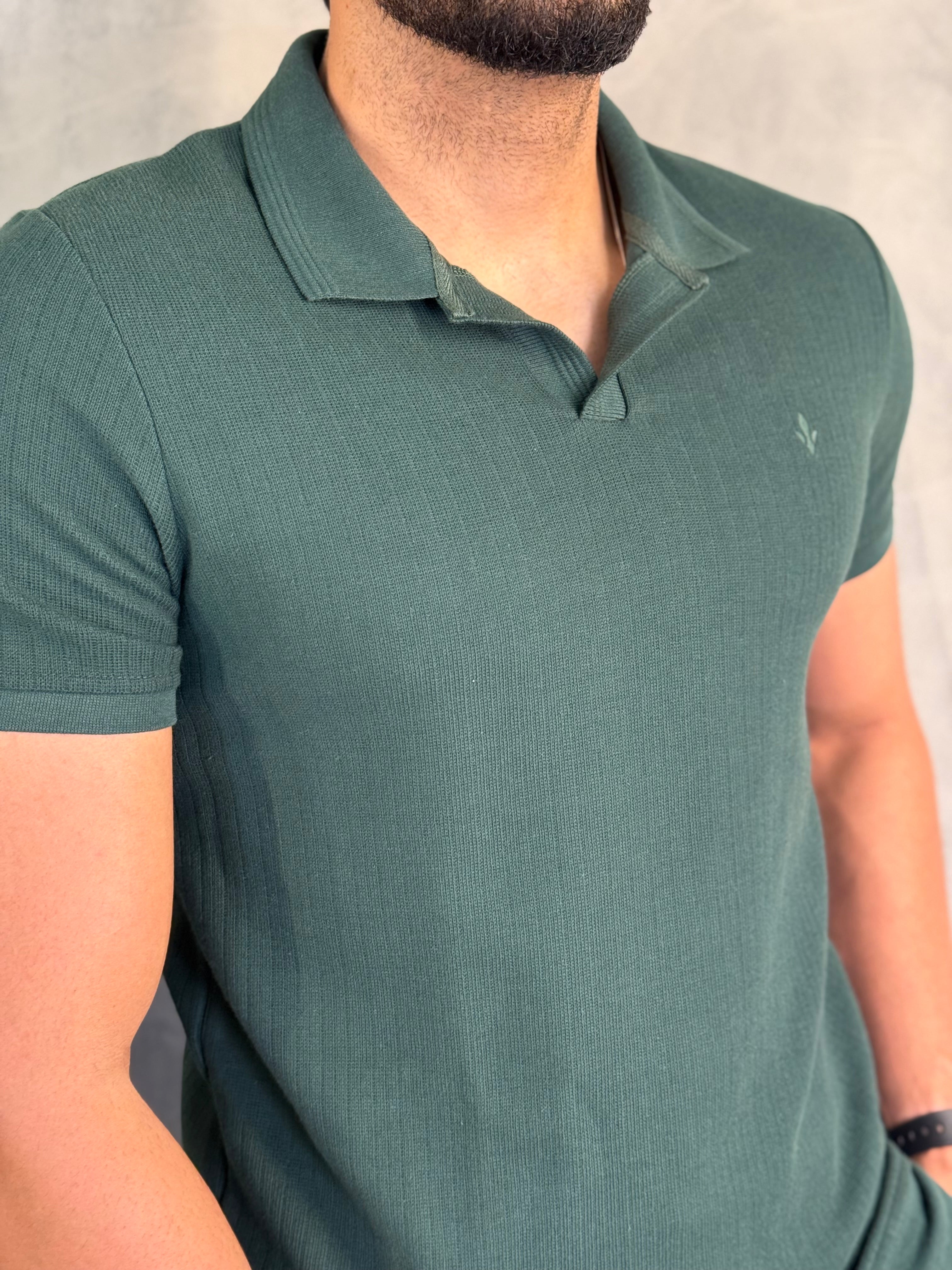 POLO TRICOT DLZ VERDE FLORESTA