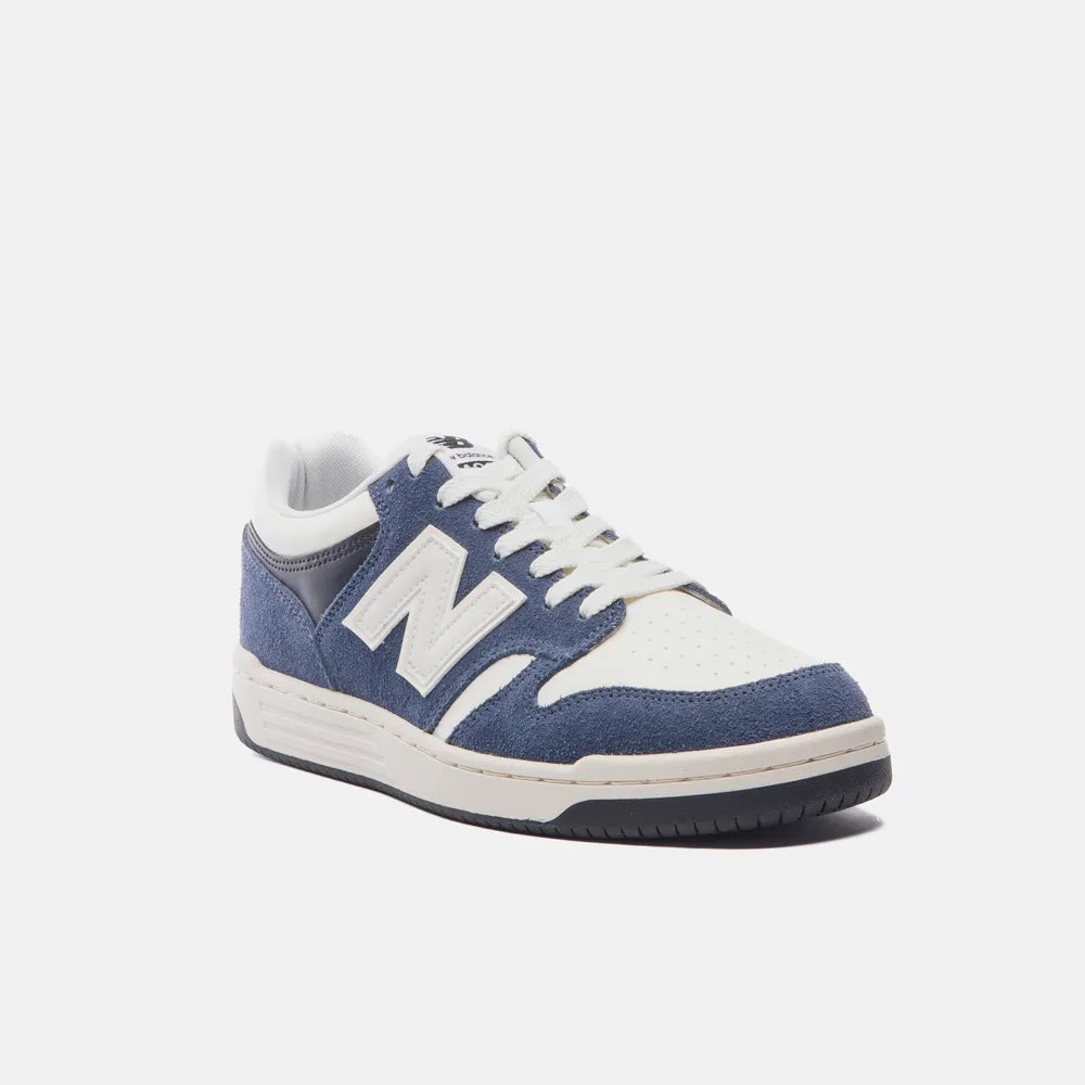 TÊNIS 480 LOW UNISEX NEW BALANCE MARINHO/BEGE CLARO