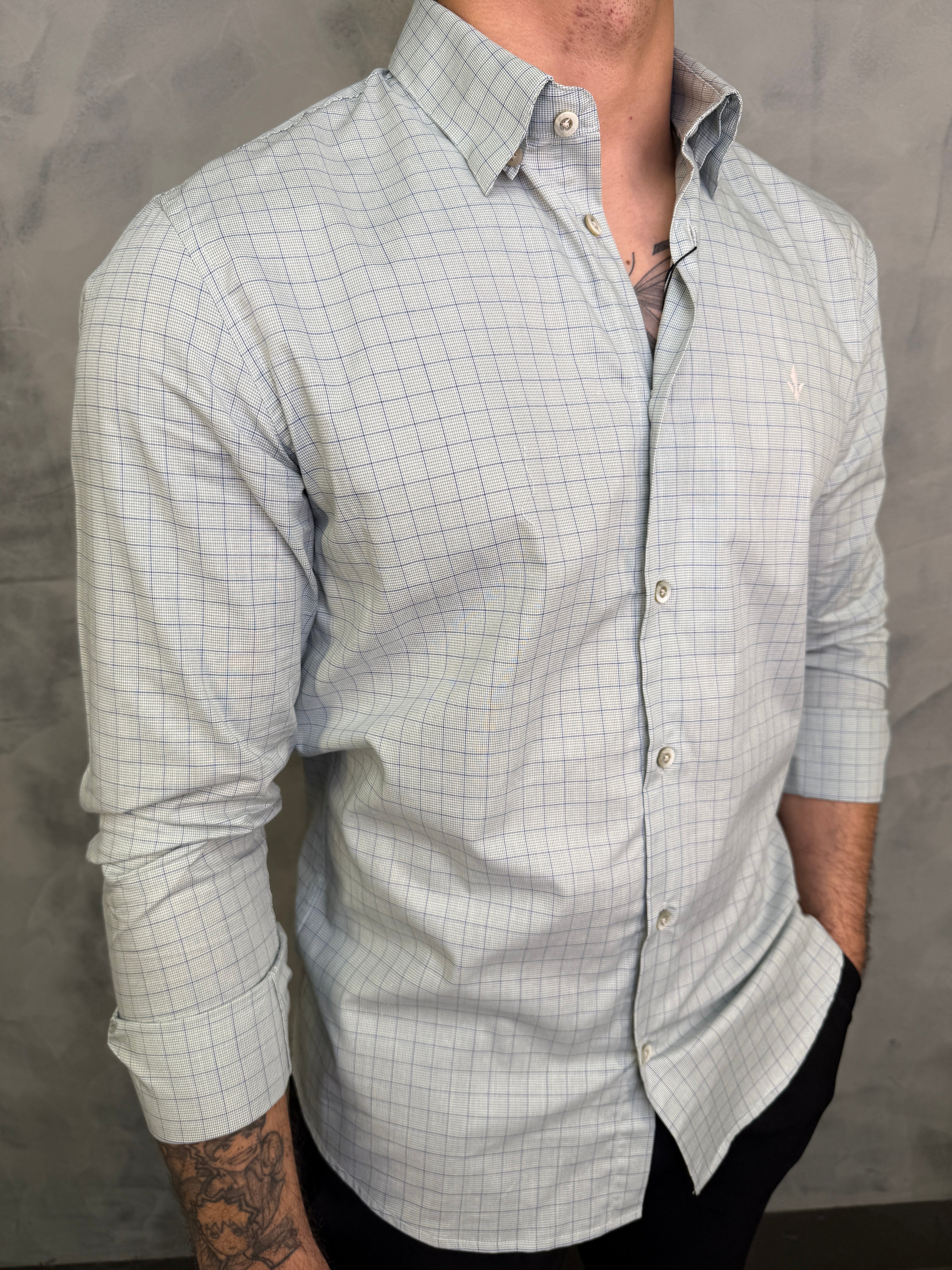 CAMISA M/L COMFORT SELECT DLZ VERDE BRUMA