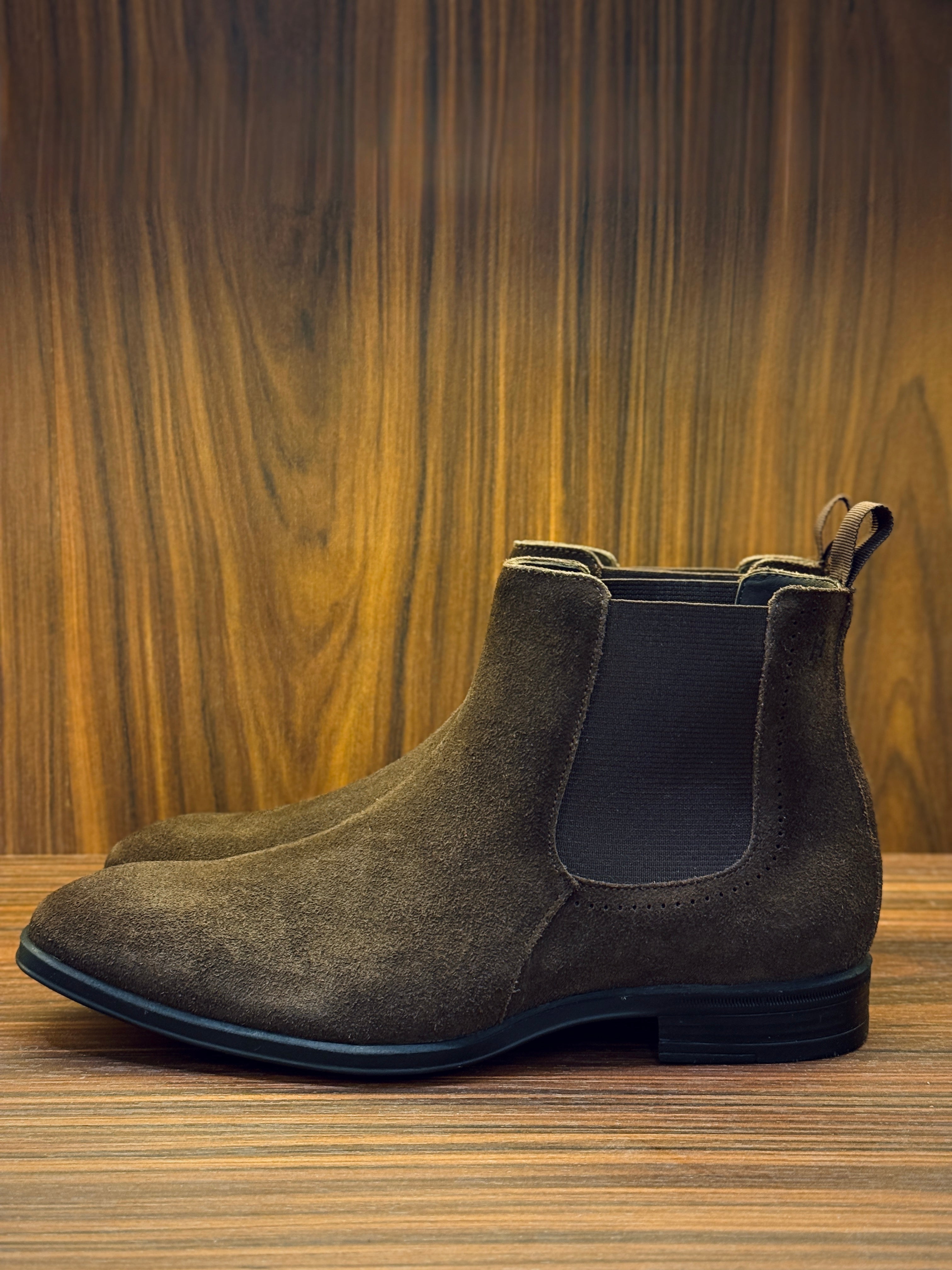 BOTA CHELSEA CAMURÇA PONTO H CAFÉ