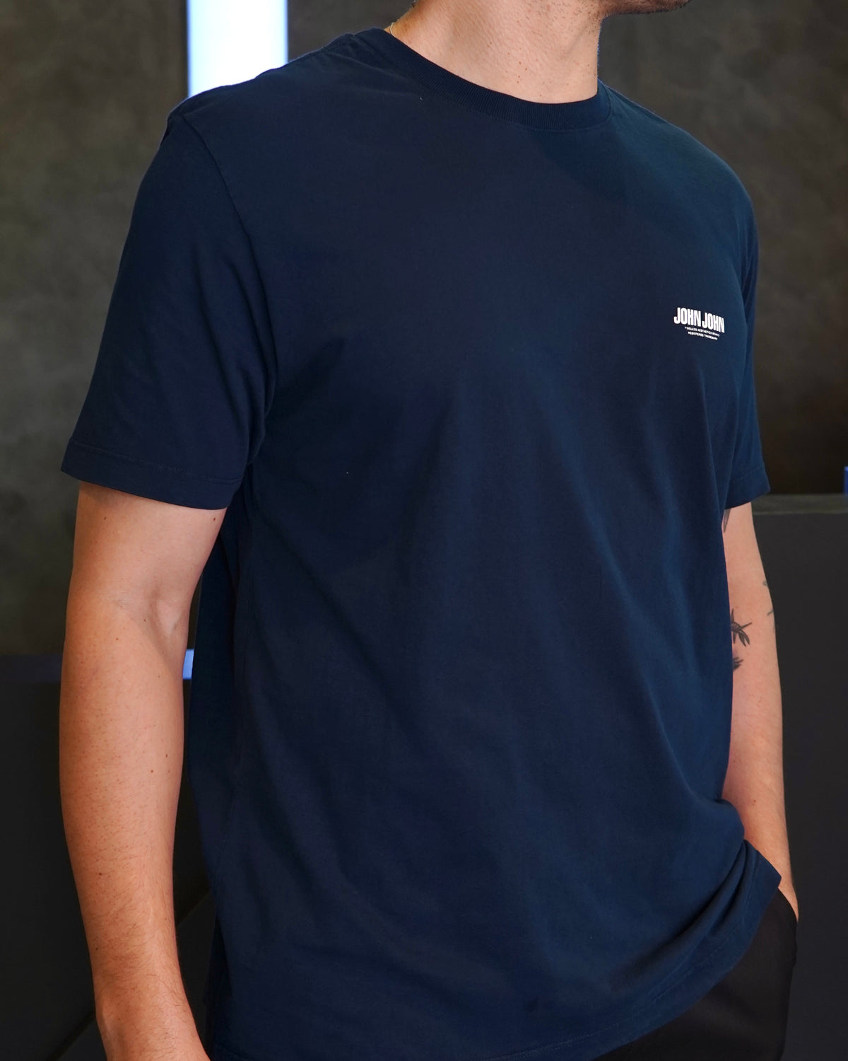 T SHIRT RG FLAWLESS JOHN JOHN AZUL MARINHO