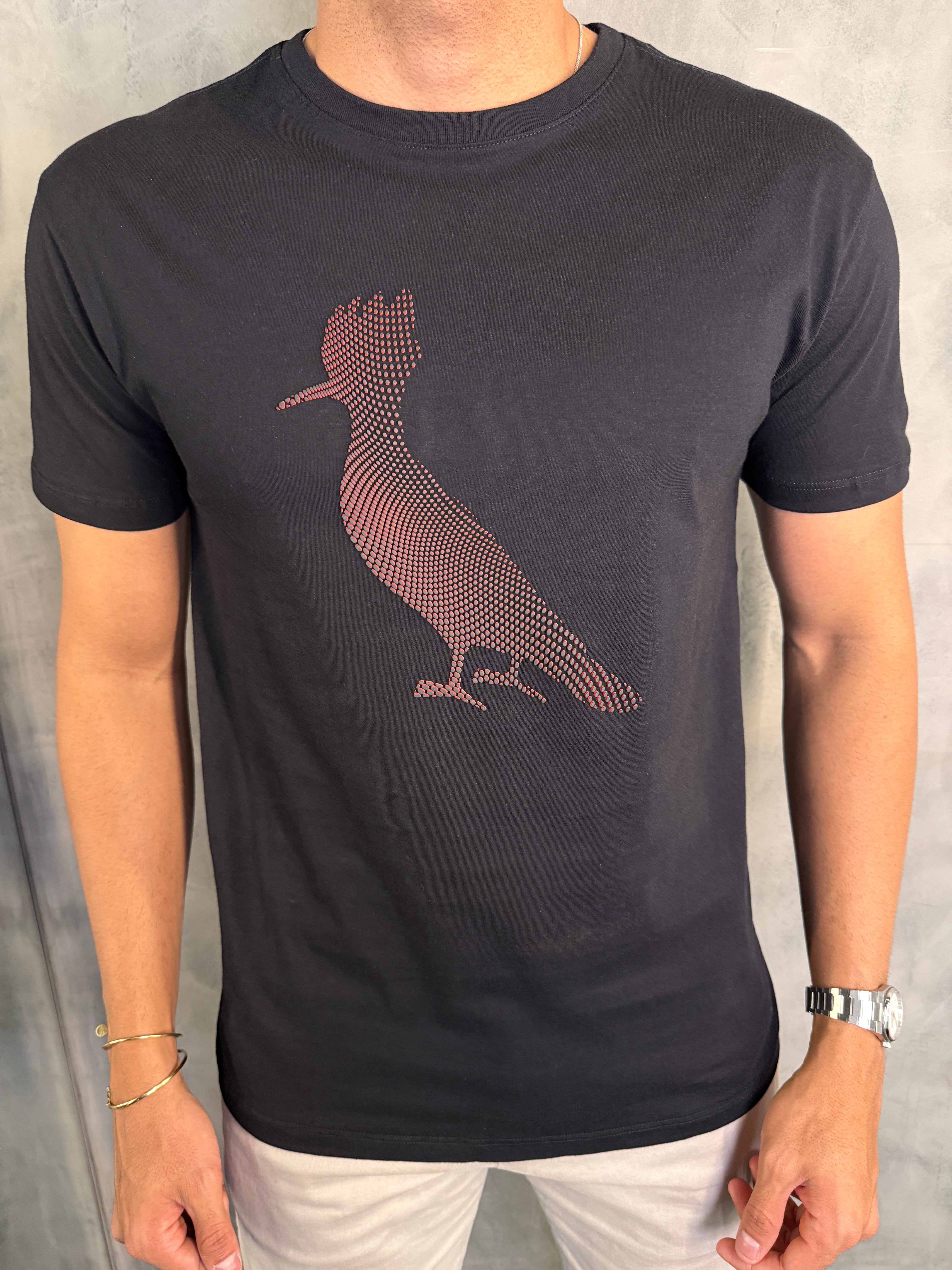 CAMISETA ESTAMPADA PICA PAU PELÍCULA RESERVA PRETO