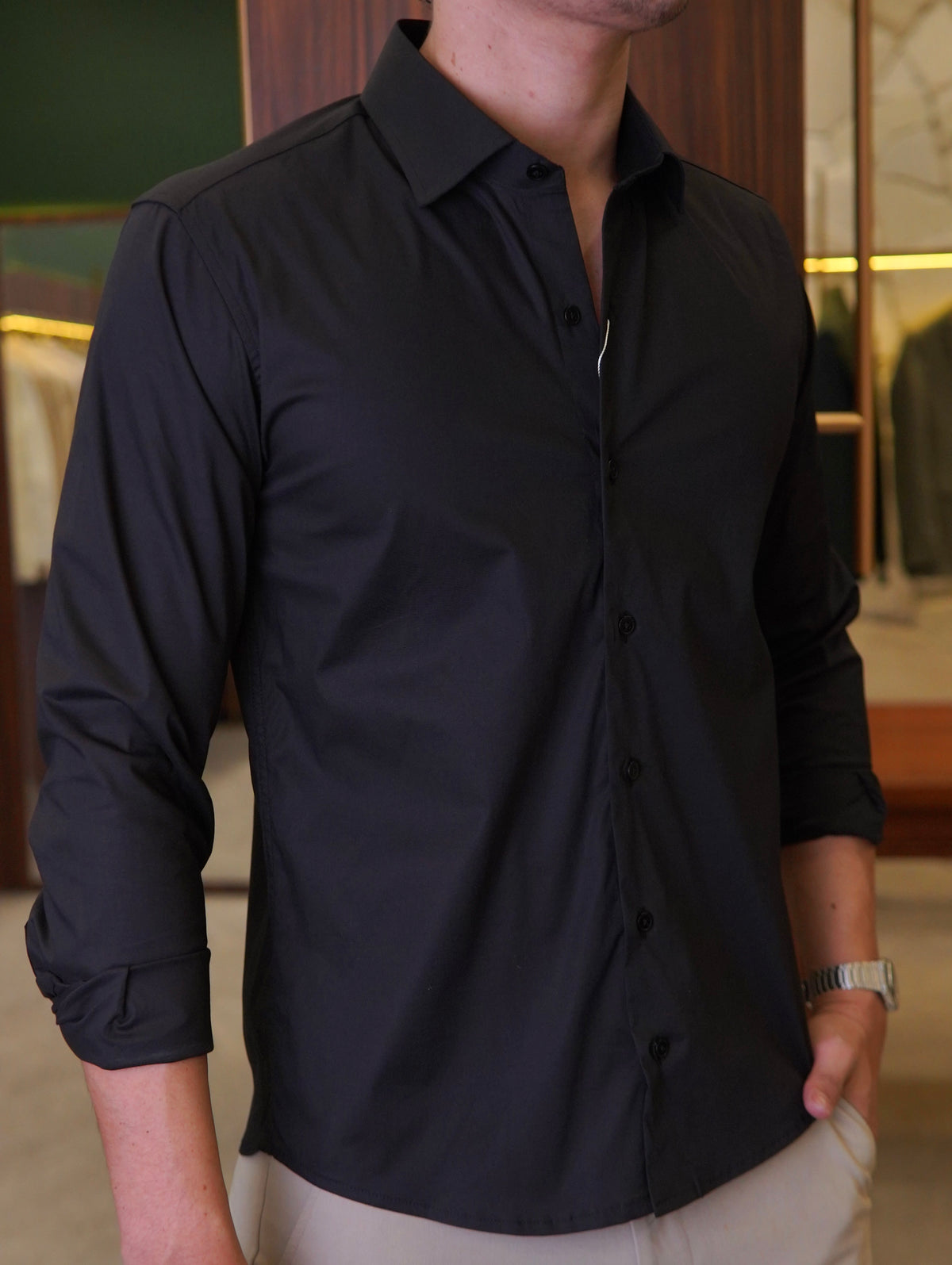 CAMISA M/L TRICOLINE FIO 50 ARMIATHO