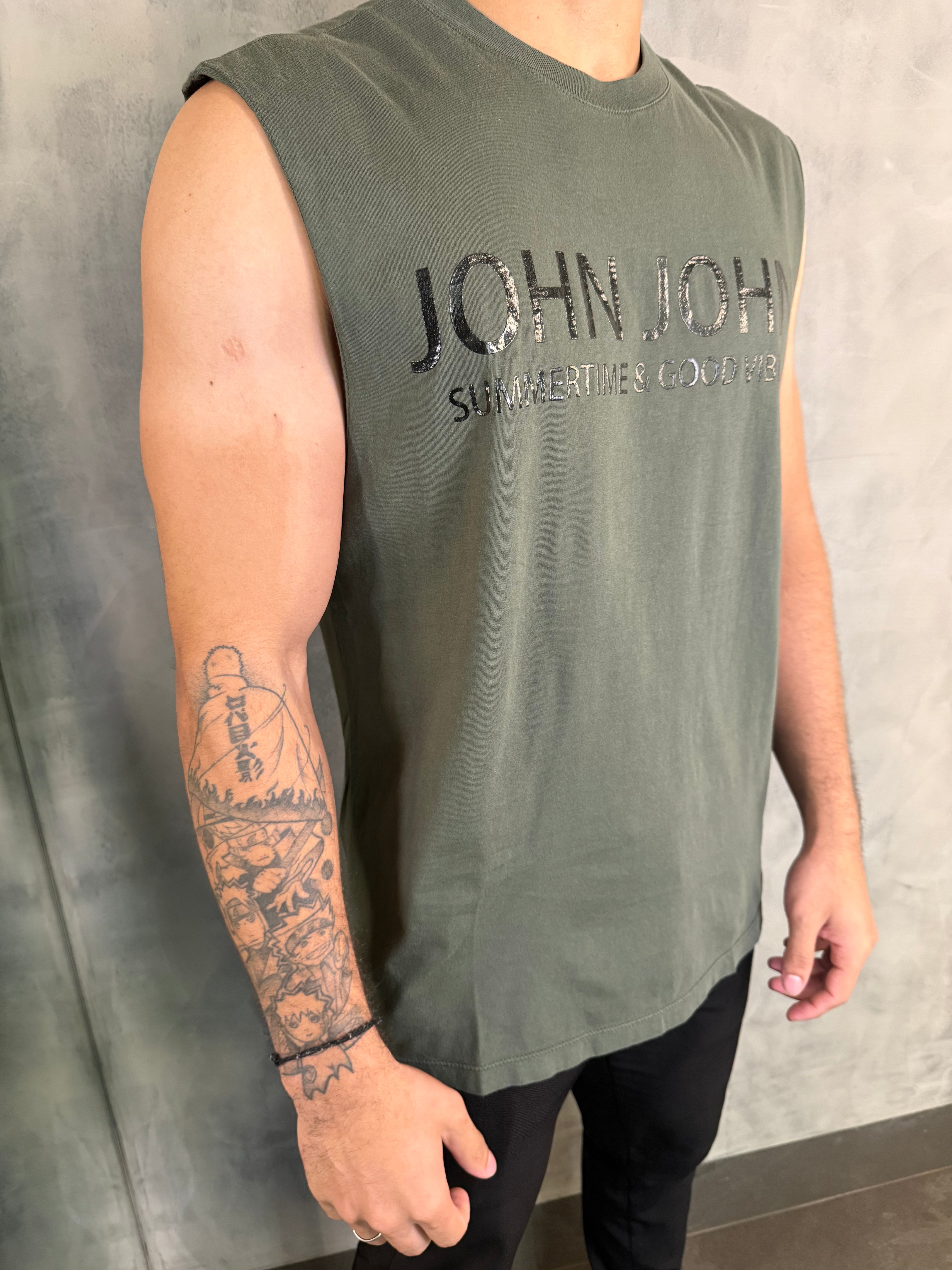 REGATA SKATER SUM COLOR JOHN JOHN VERDE MUSGO