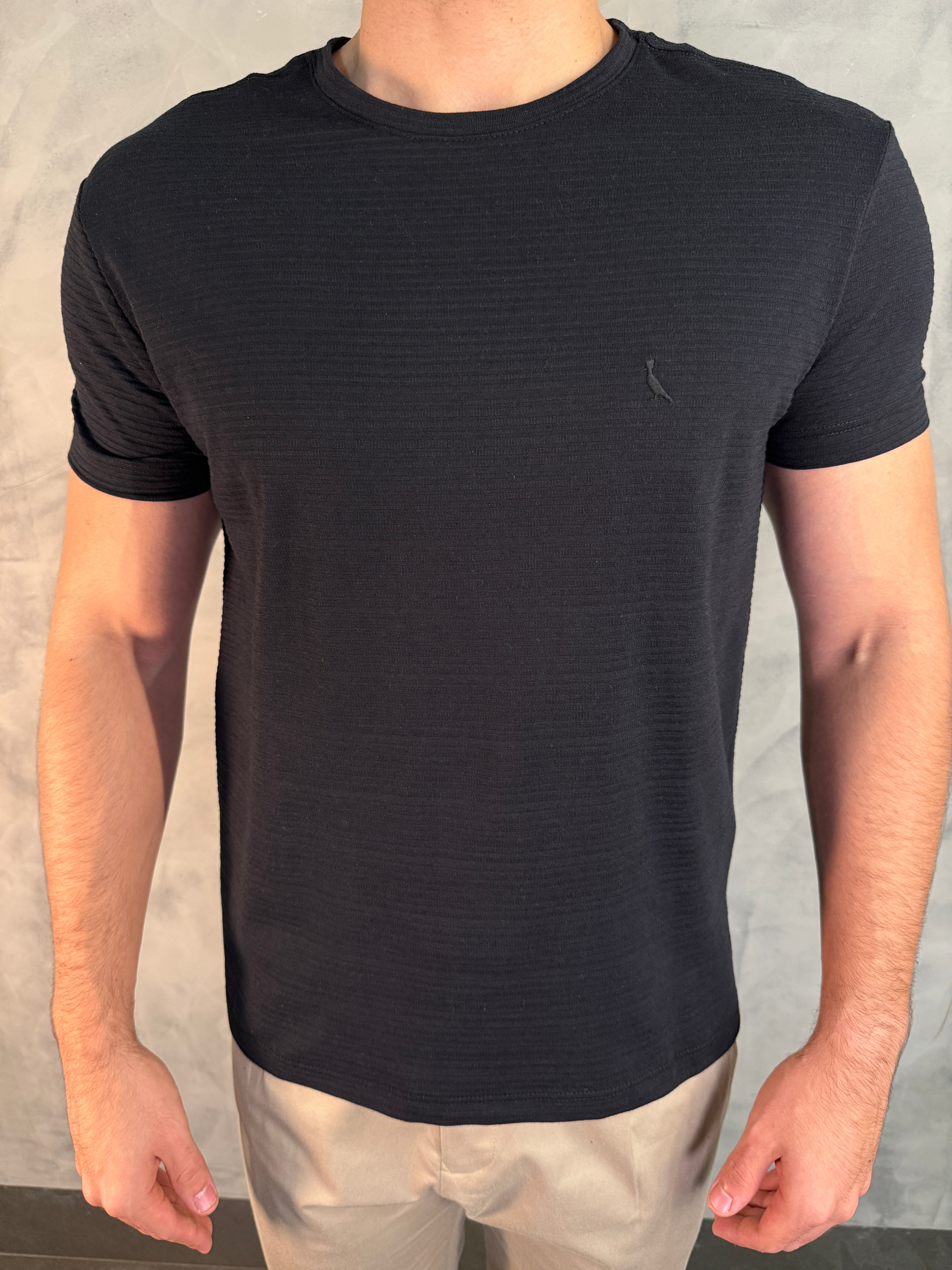 CAMISETA REGULAR BRISTOL RESERVA PRETO