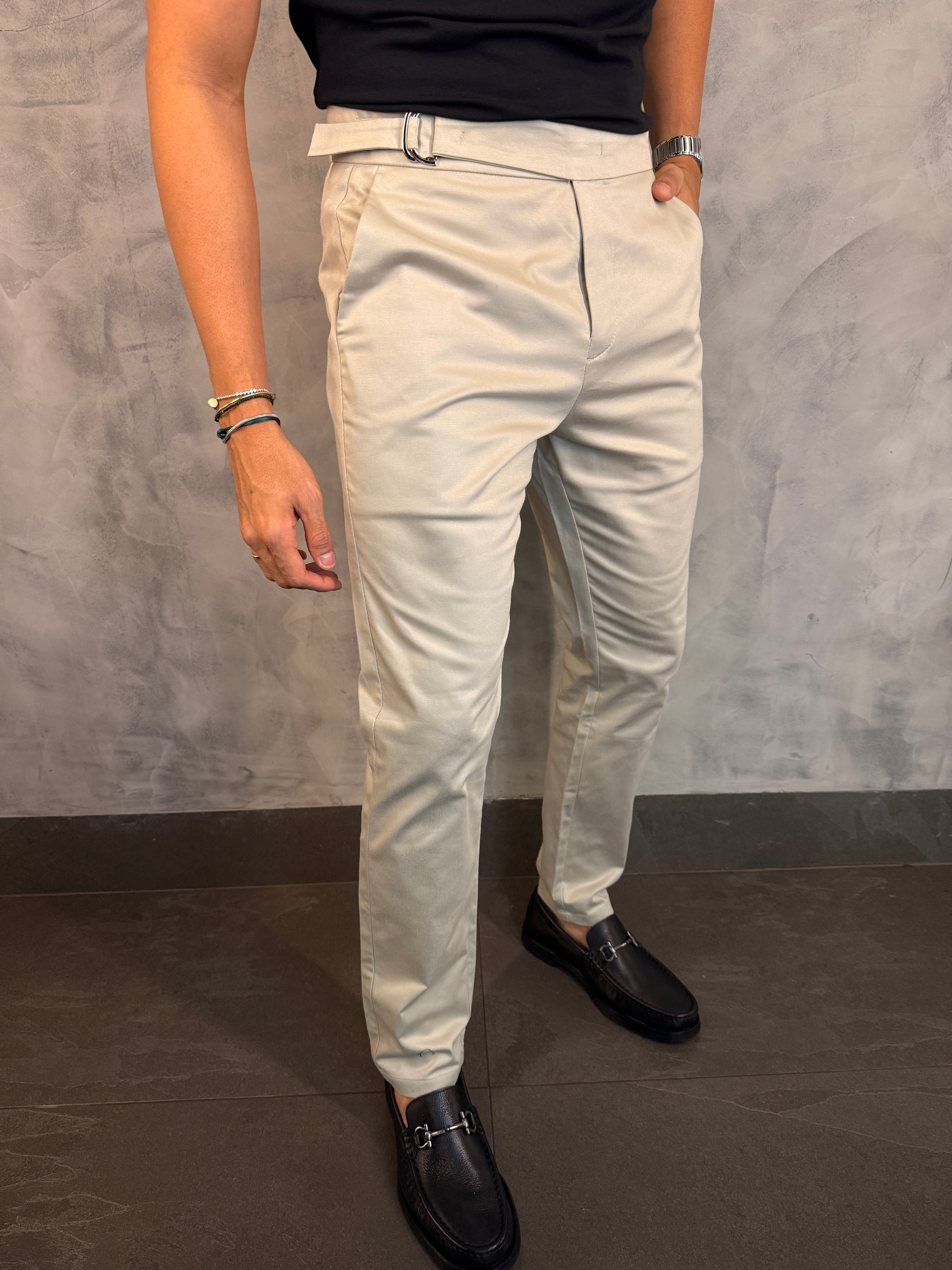 CALÇA ALF. GURKHA VENEZA PONTO H AREIA